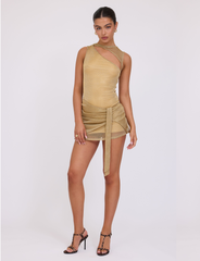 AZELMA DRESS - GOLD