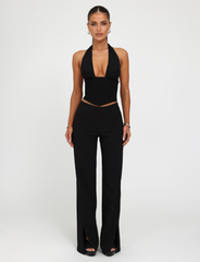 JANECE TOP - BLACK