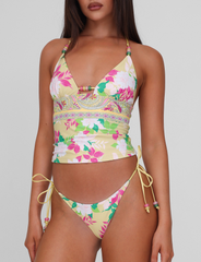 FINLEA BIKINI BOTTOM - PAISLEY BORDER