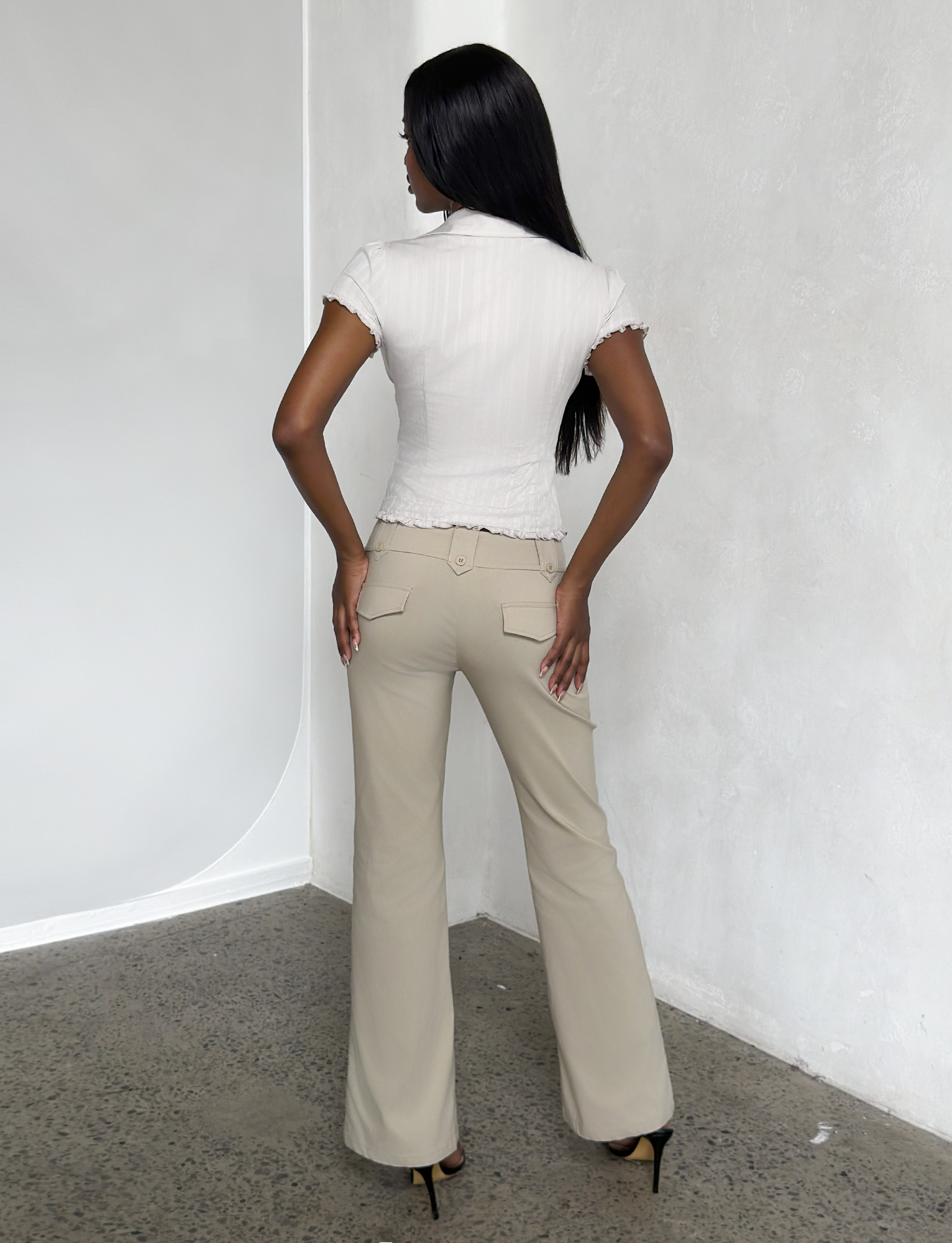 KITTIE PANT - SAND