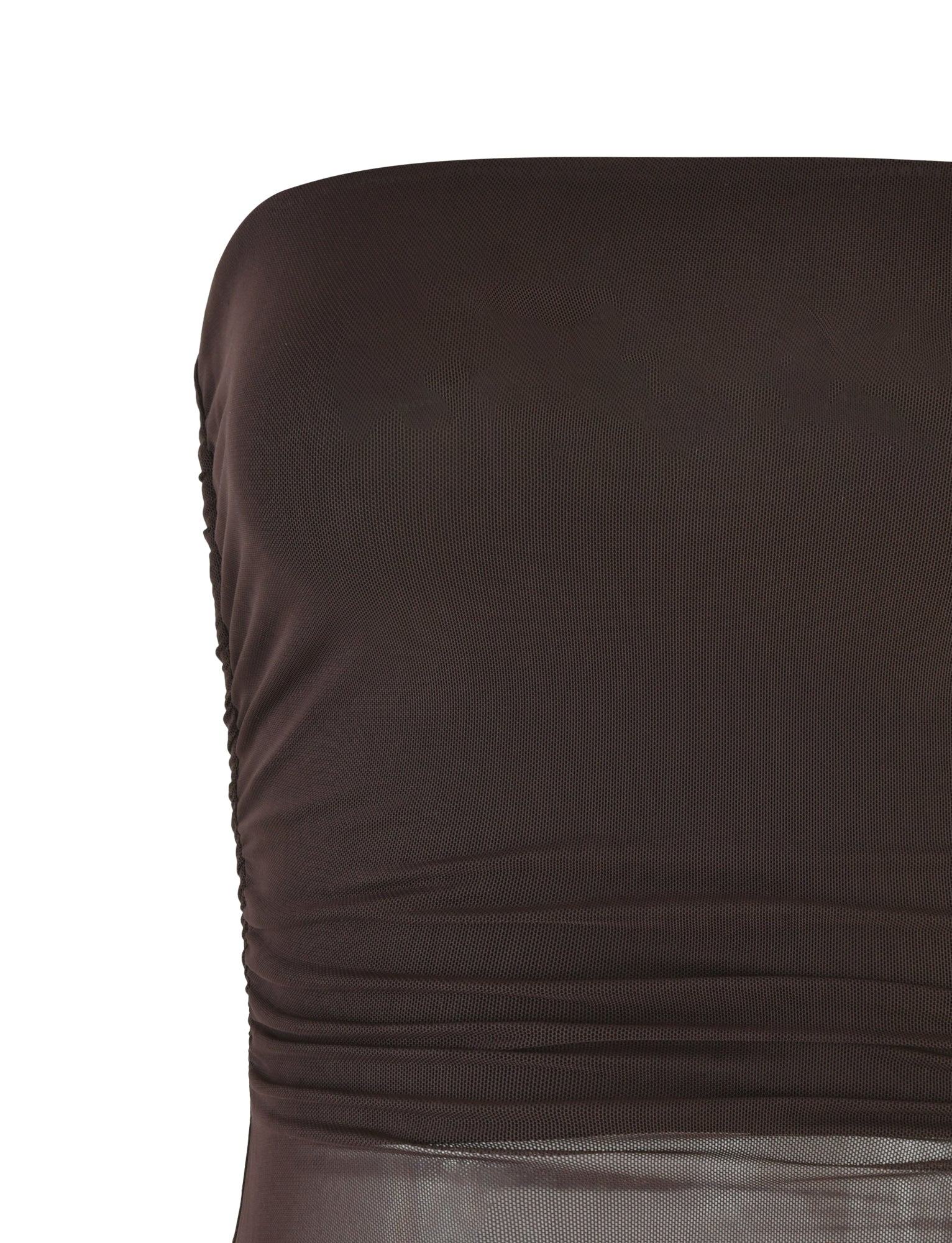 HARRIETT TUBE TOP - BROWN : CHOCOLATE