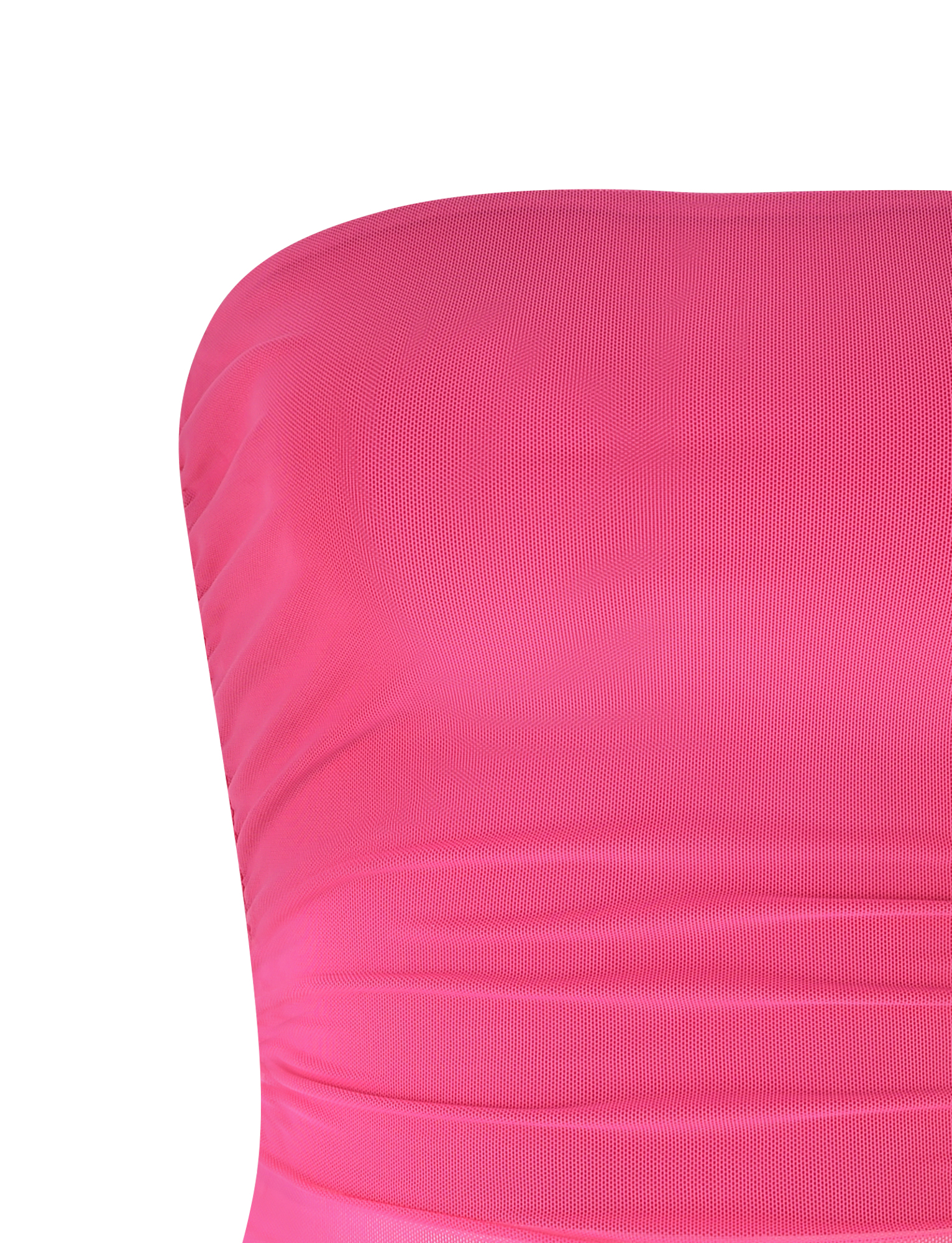 HARRIETT TUBE TOP - PINK : PINK
