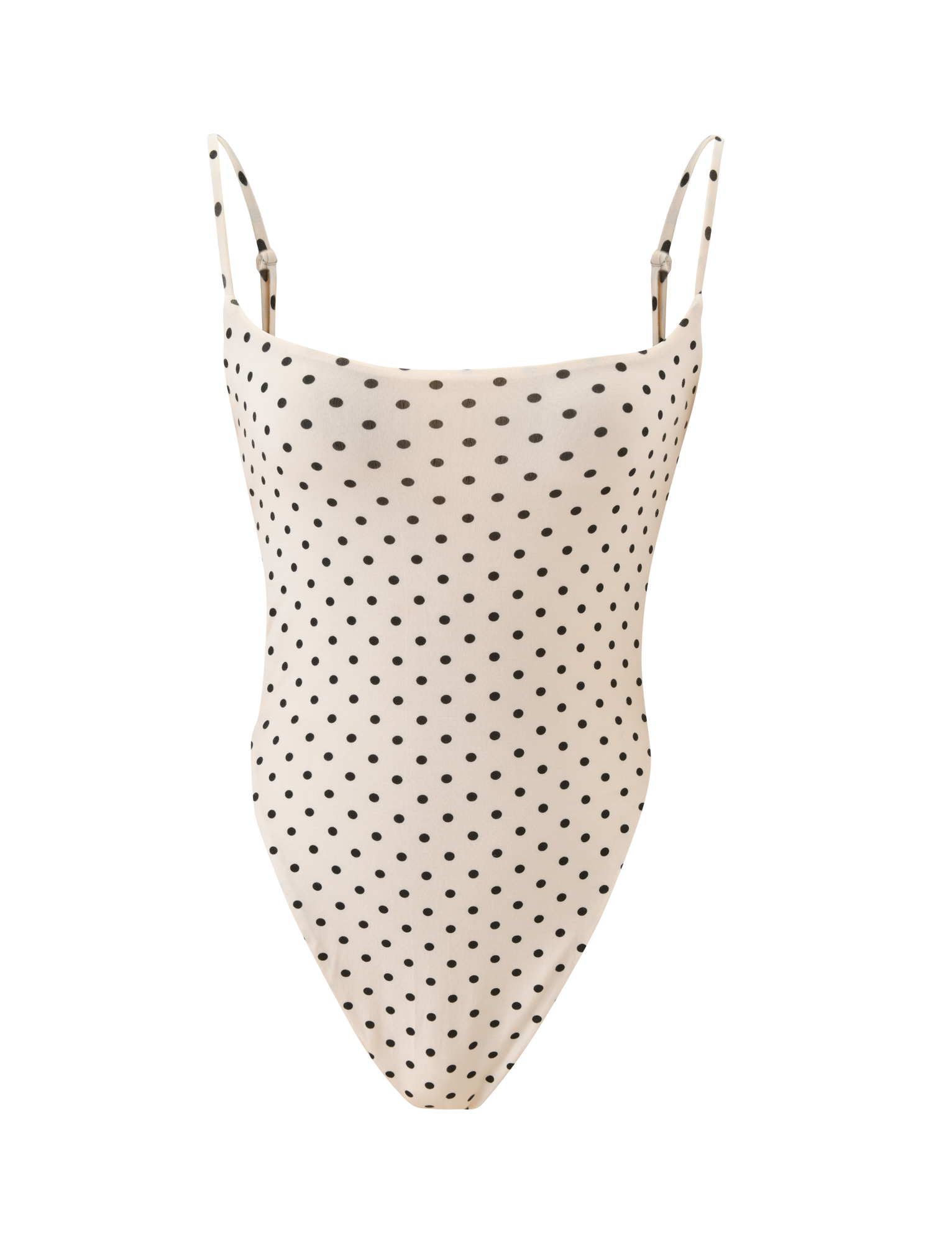 MINERVA BODYSUIT - CREAM DOT