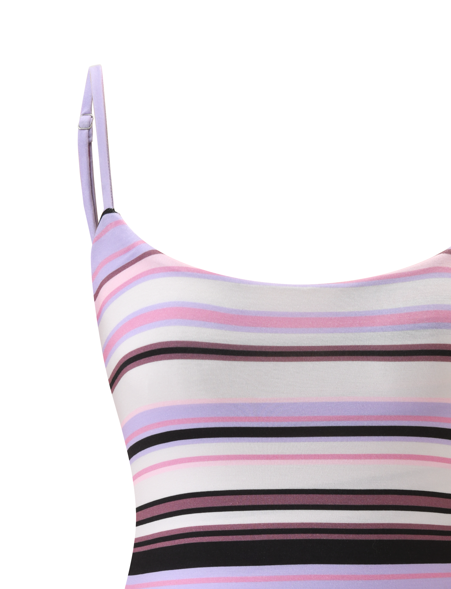 MINERVA BODYSUIT - PURPLE STRIPE