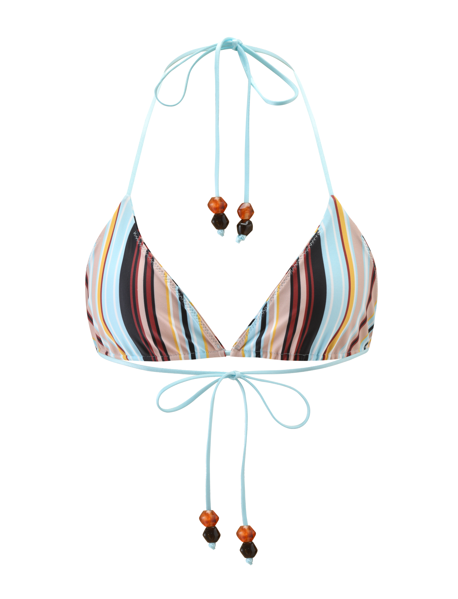 AVE BIKINI TOP - VARIEGATED STRIPE