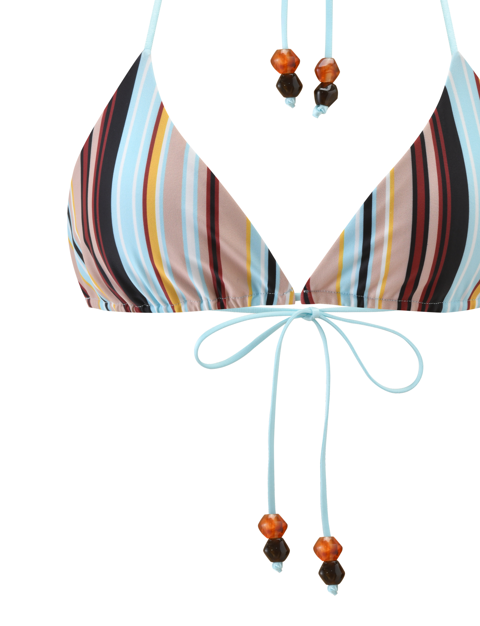 AVE BIKINI TOP - VARIEGATED STRIPE