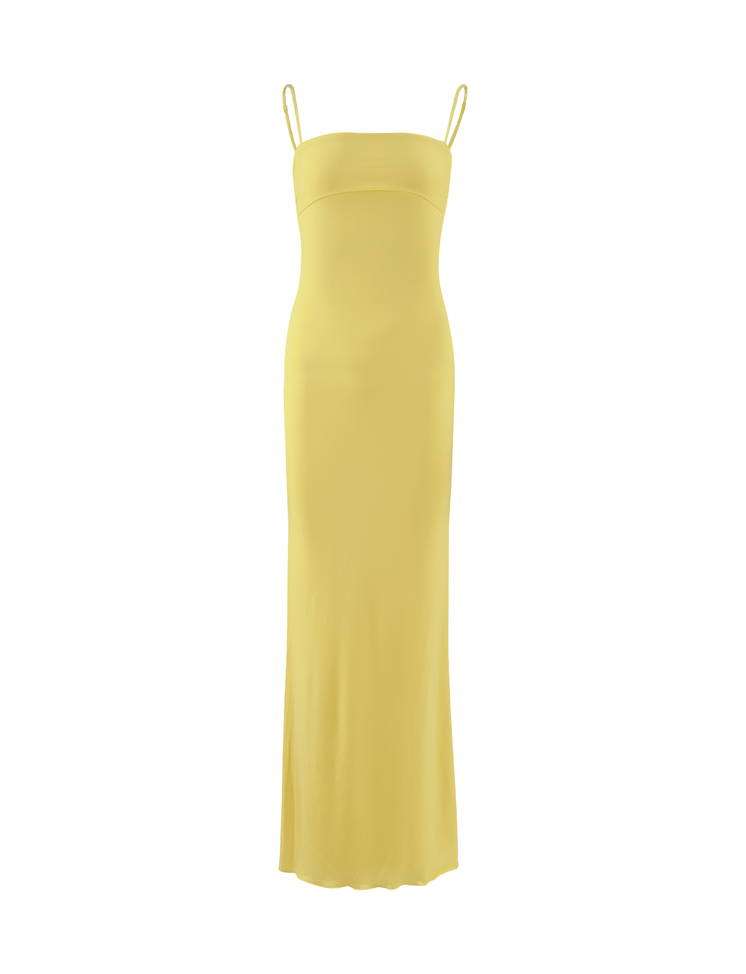 CARA DRESS - YELLOW : PASTEL CITRUS