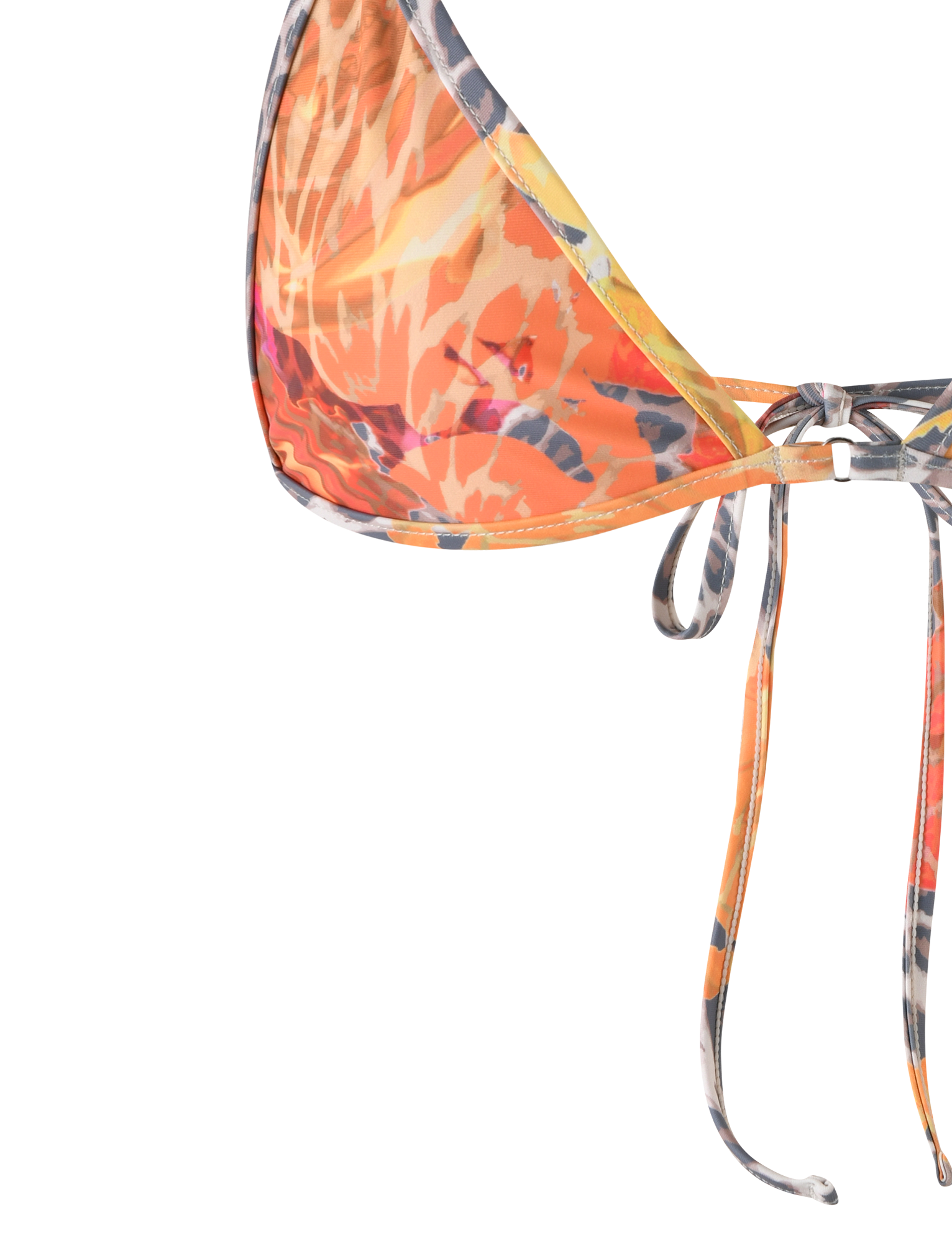 DIANA BIKINI TOP - MULTI : LEOPARD : ORANGE LEOPARD