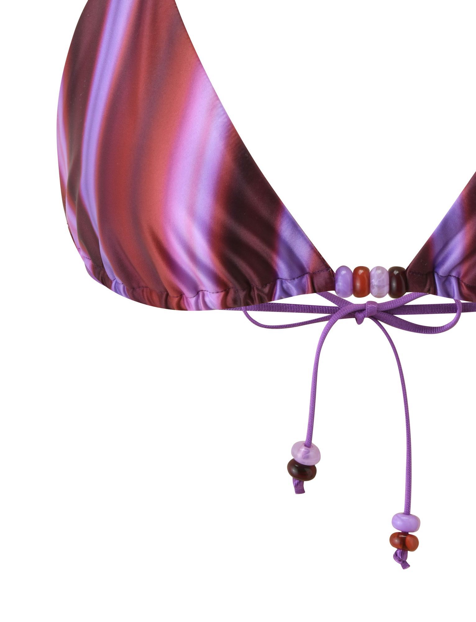 FINLEA BIKINI TOP - DUSK OMBRE STRIPE