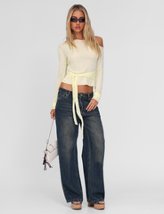BRYNA JUMPER - YELLOW : PALE LEMON : PALE YELLOW