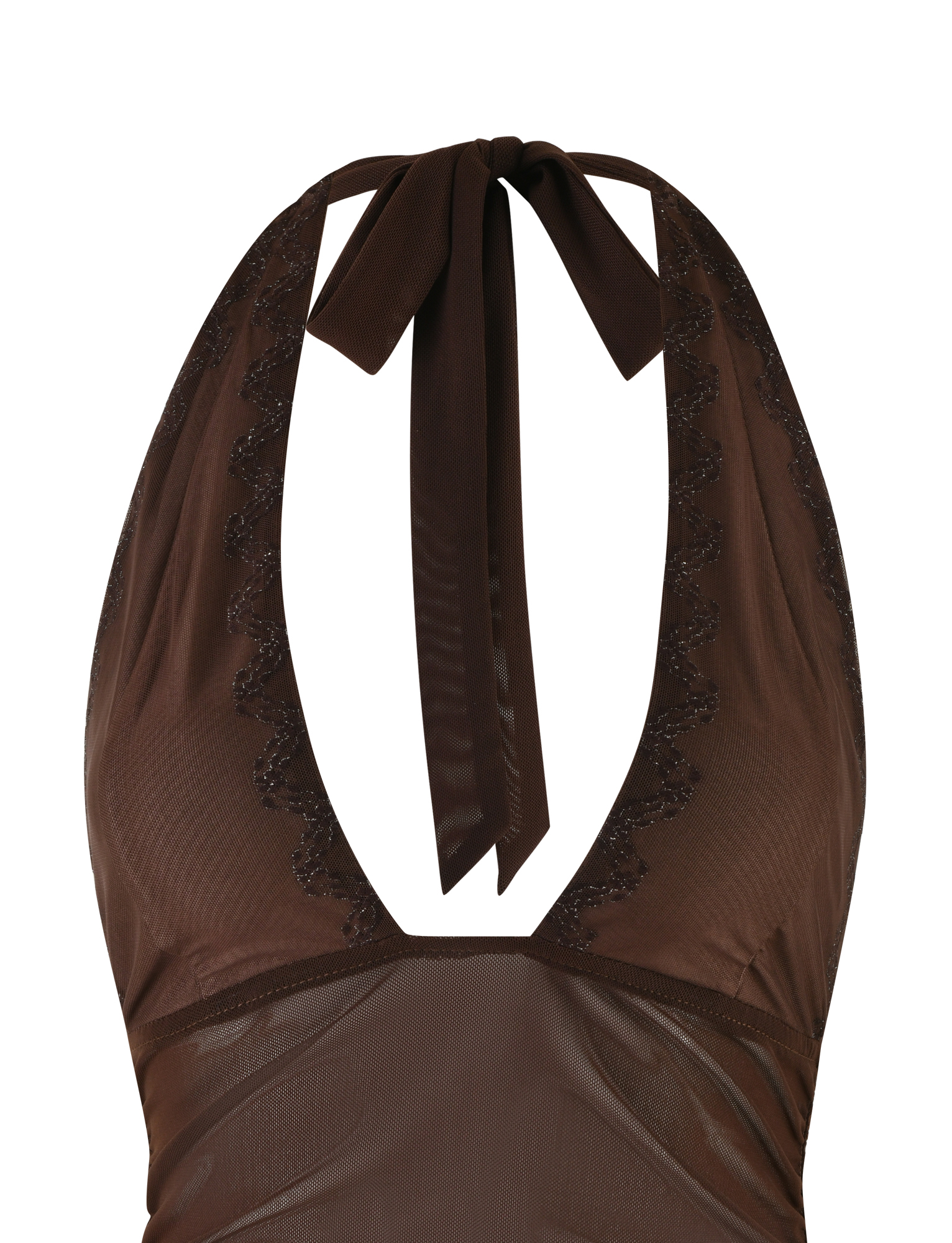 BRESILY TOP - BROWN : CHOCOLATE