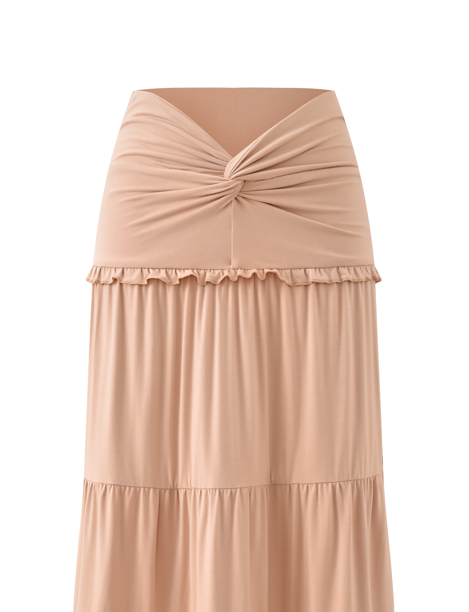 KATYA MAXI SKIRT - TAN