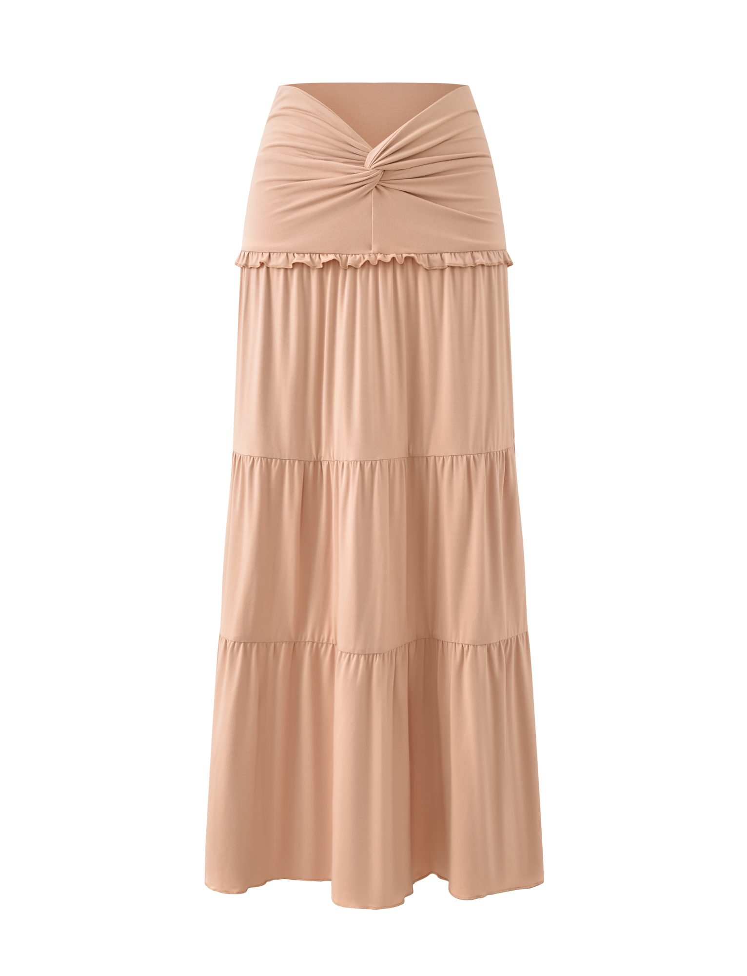 KATYA MAXI SKIRT - TAN