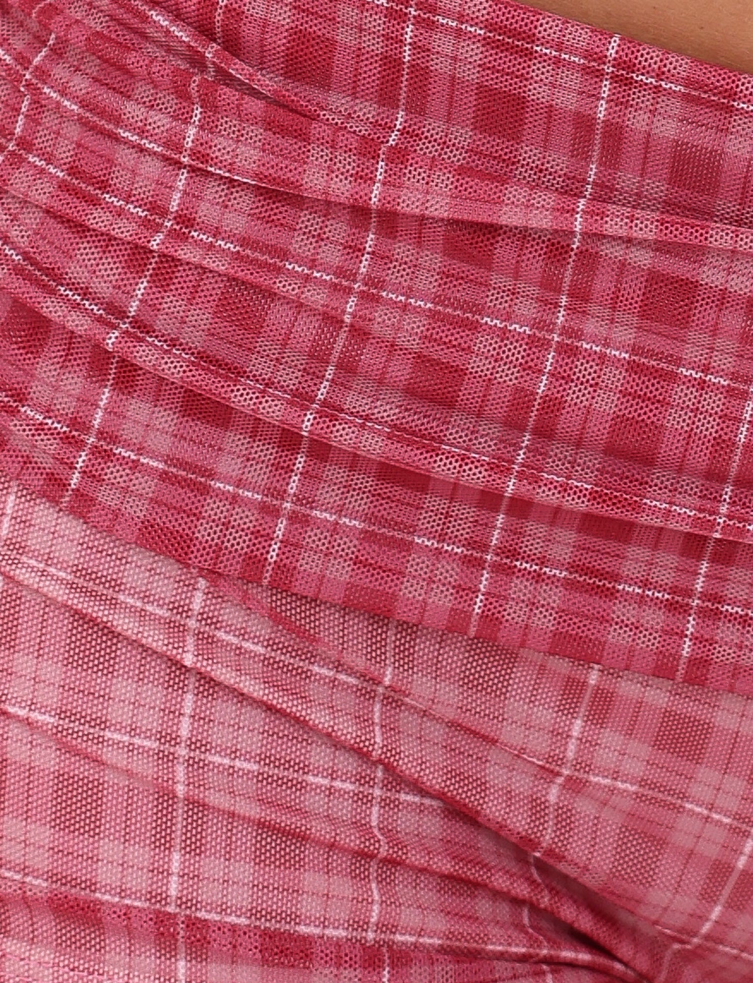 AMARAN SHORT - RED : RED CHECK