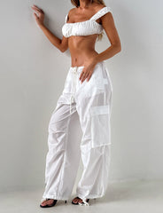 VIOLETTE PANT - WHITE