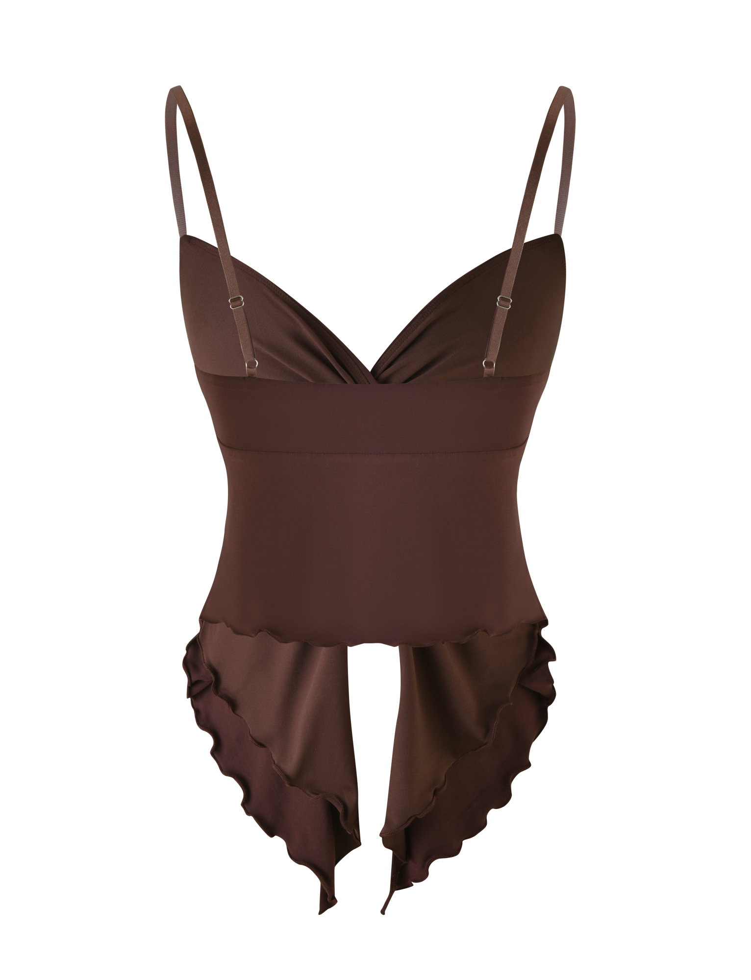 JOVIENNE TOP - BROWN : CHOCOLATE