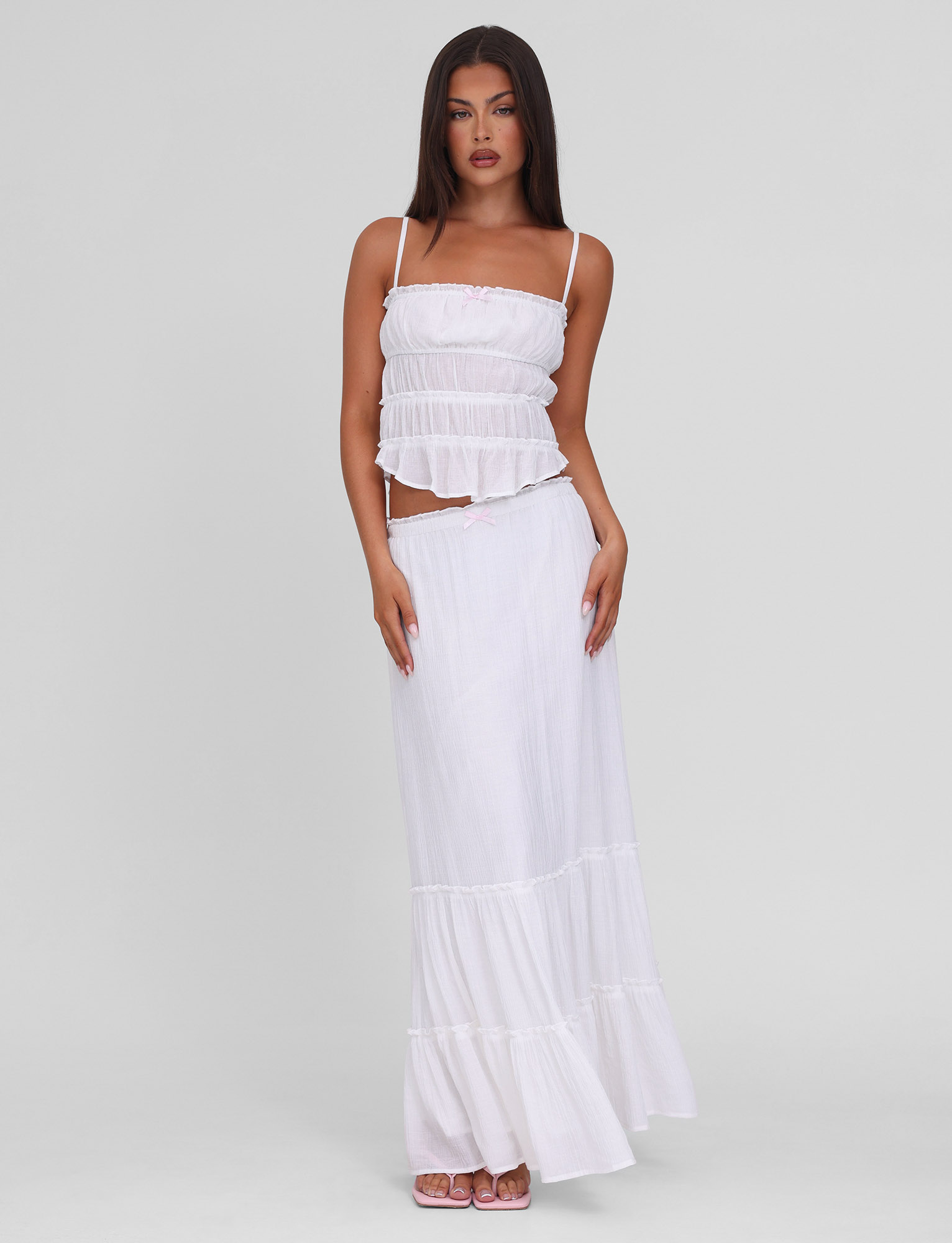 ASHLYNN TOP - WHITE