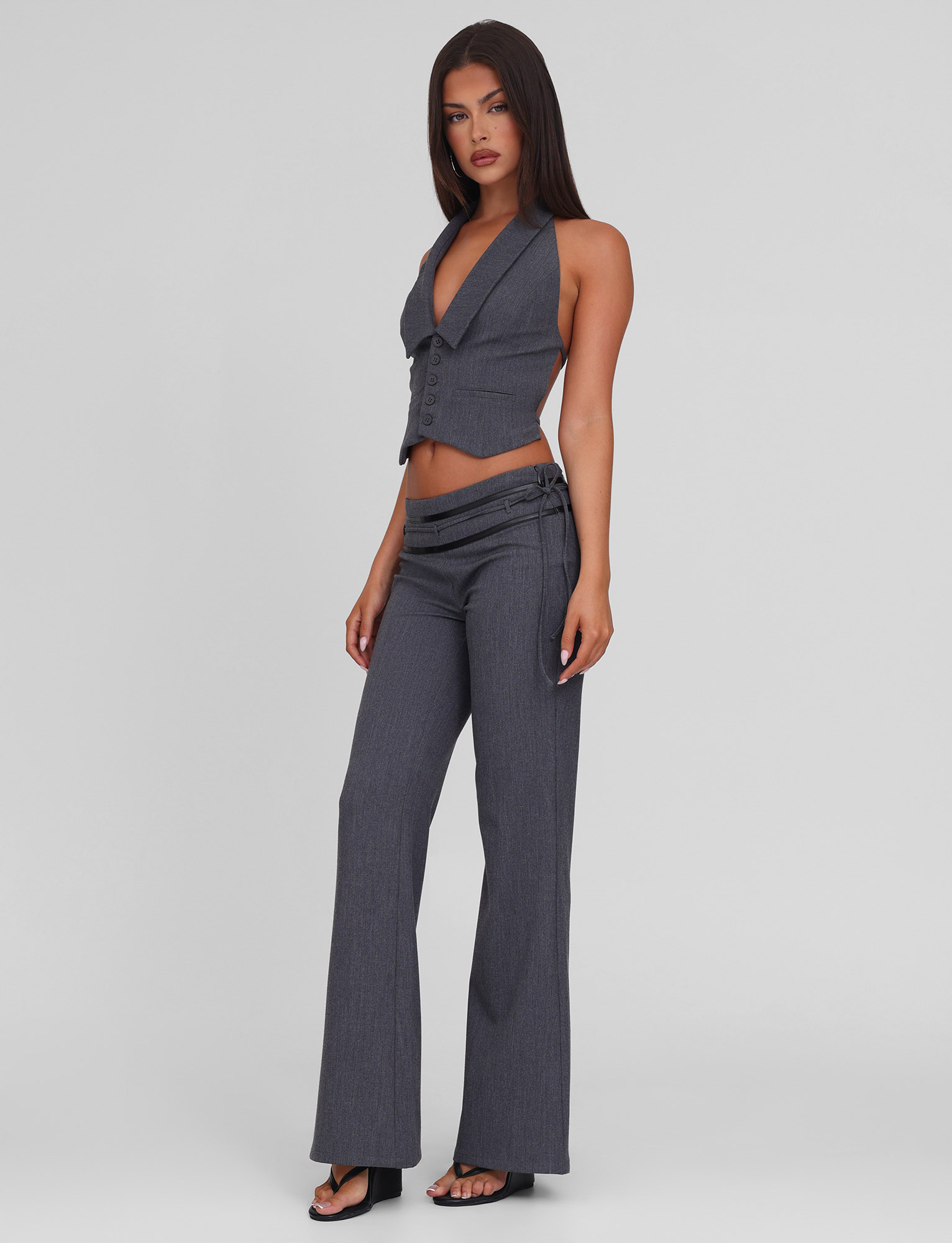 FEDRA PANT - GREY