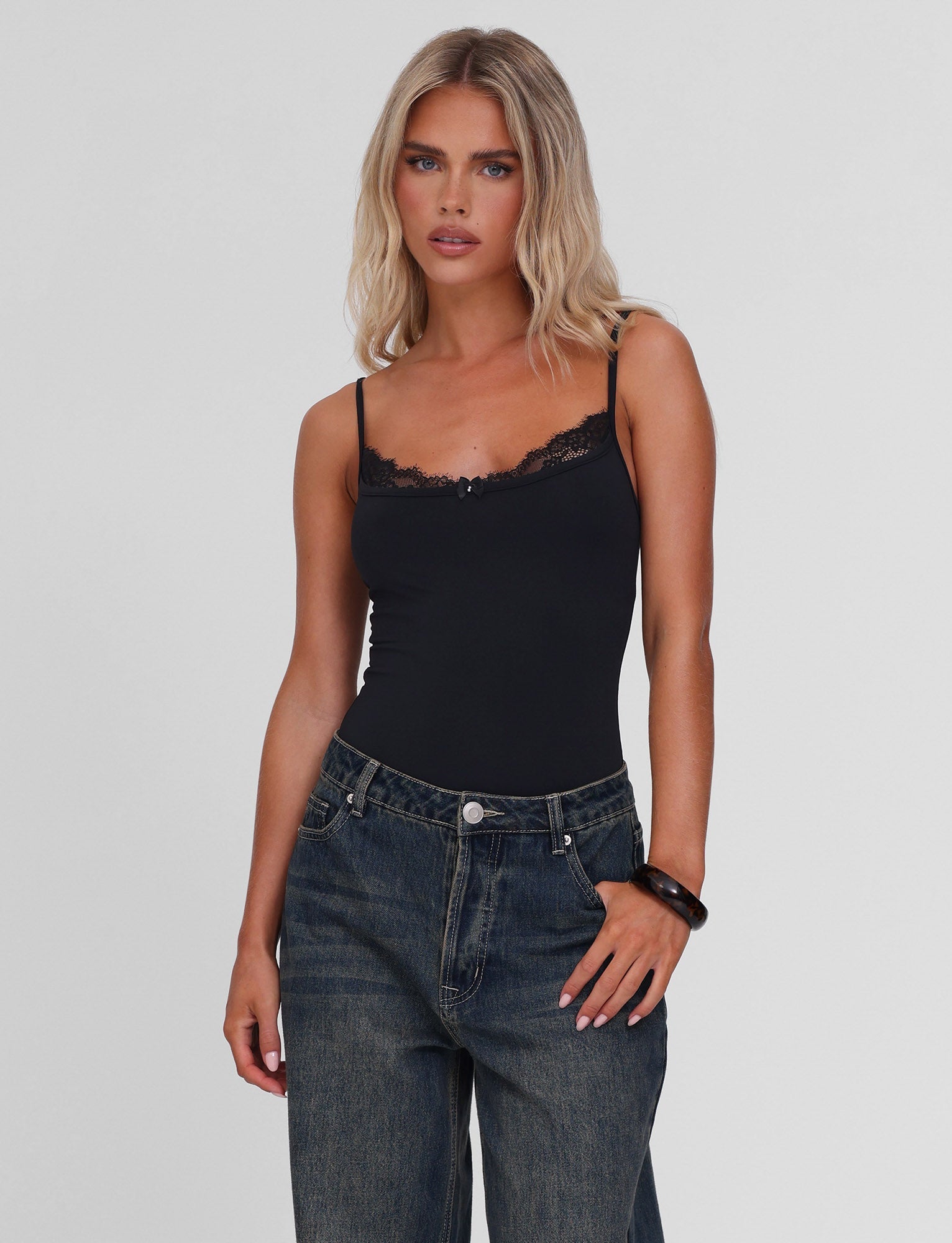 ASTRID BODYSUIT - BLACK