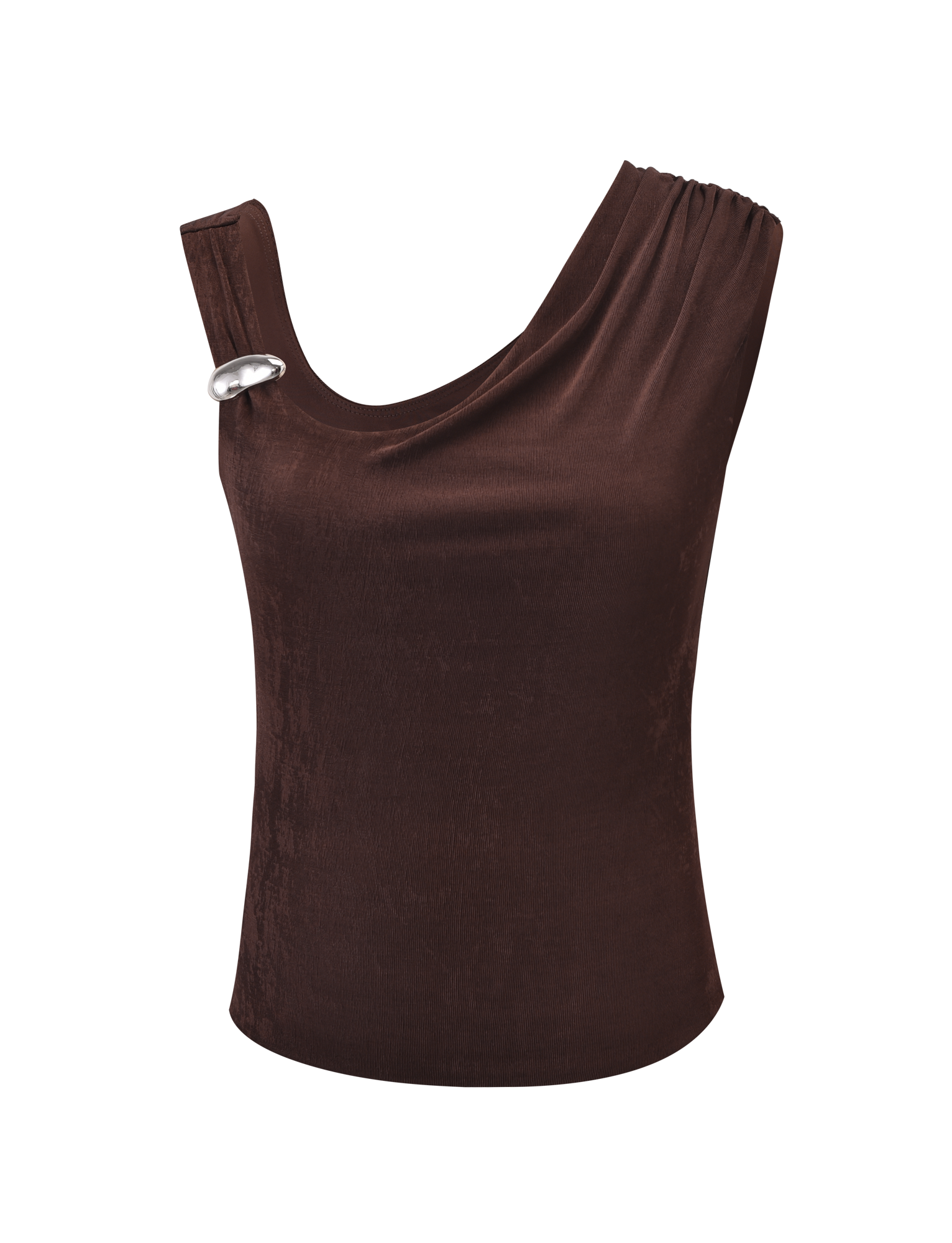 CASSIAN TOP - CHOCOLATE