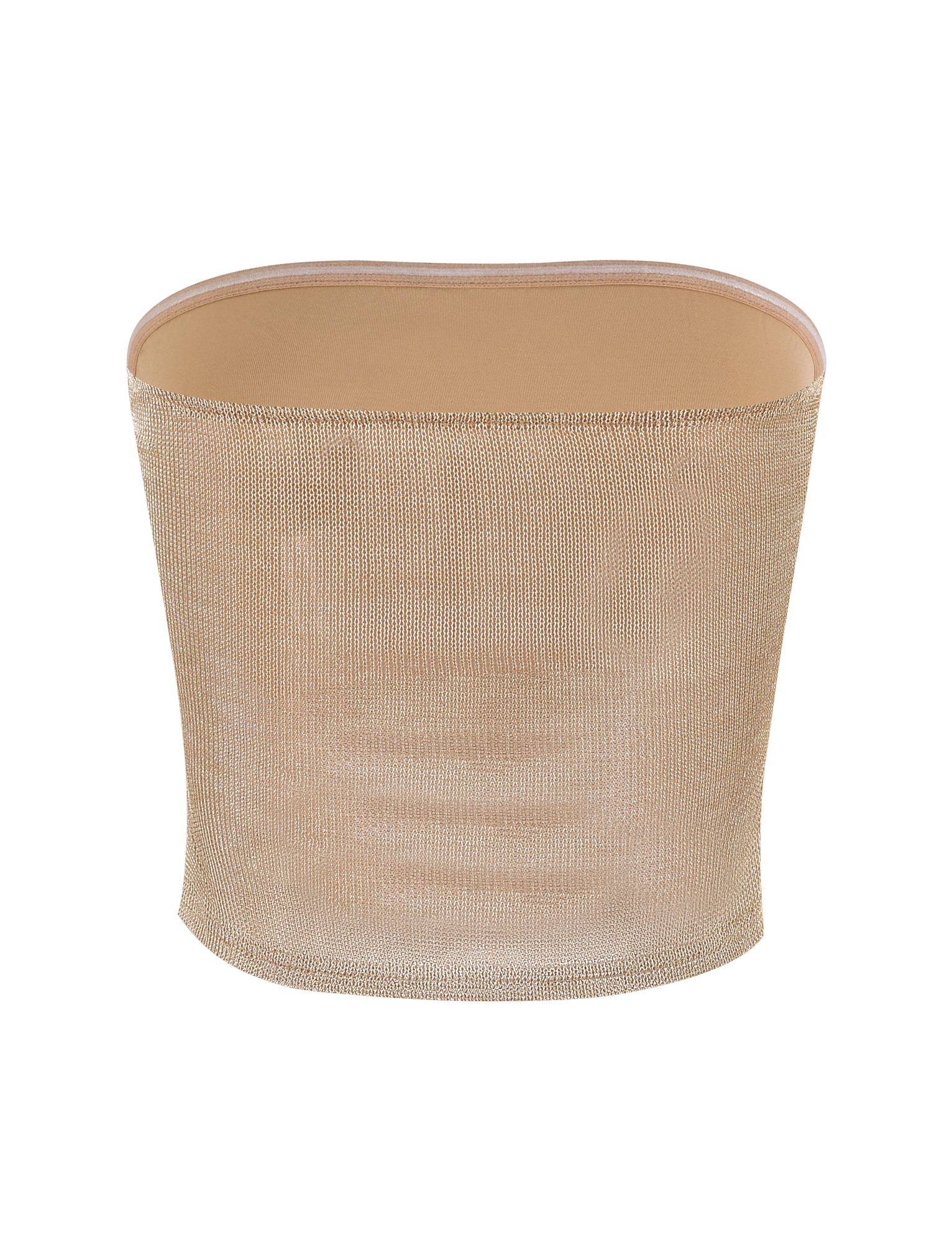 HARRIETT TUBE TOP - GOLD