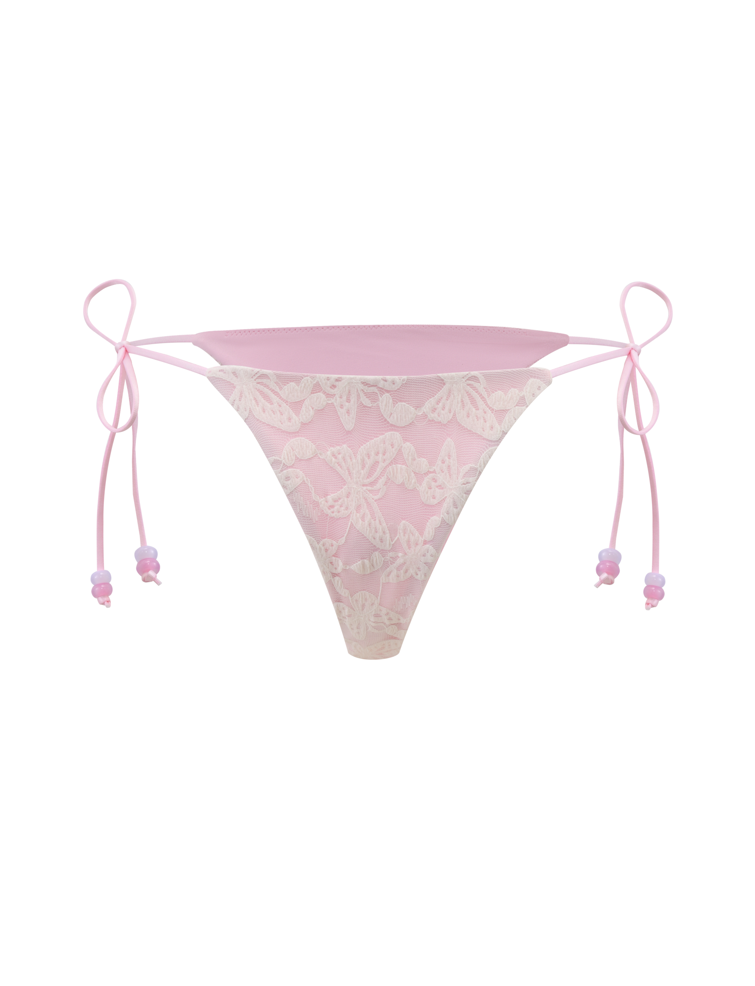 BRIGITTE BIKINI BOTTOM - IVORY LACE