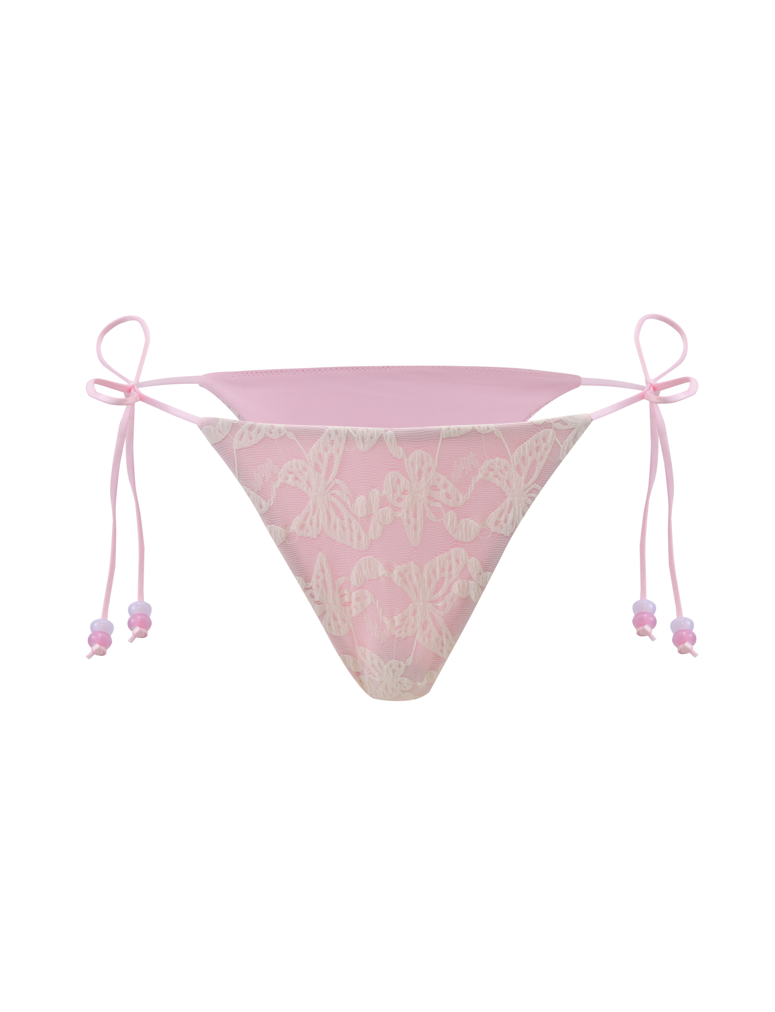 BRIGITTE BIKINI BOTTOM - IVORY LACE