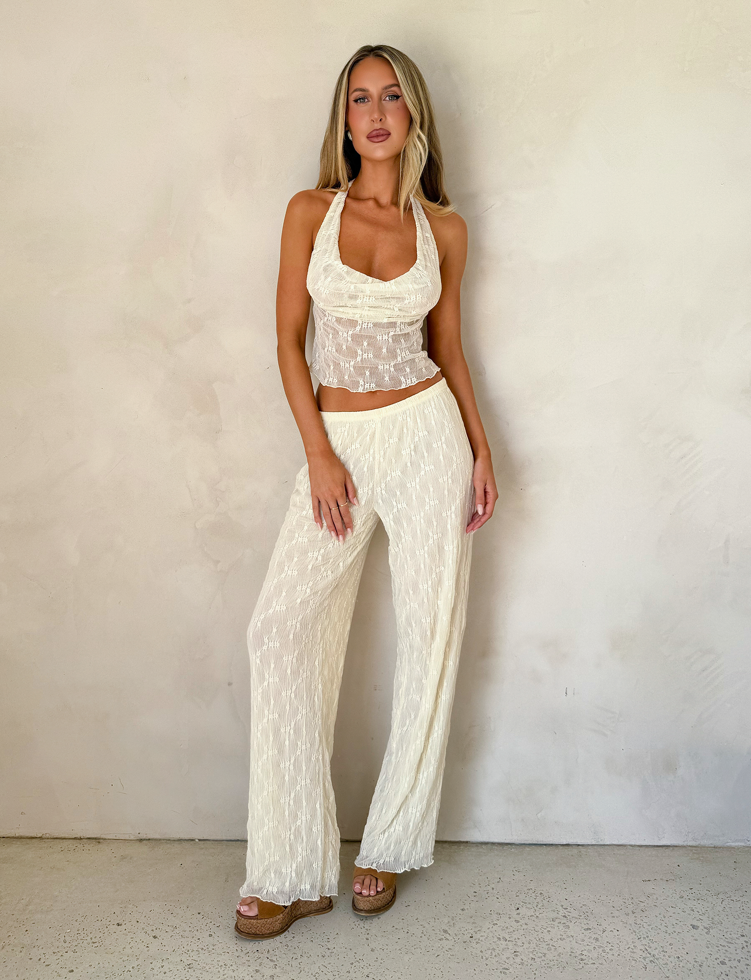 KATERINA TOP - IVORY LACE