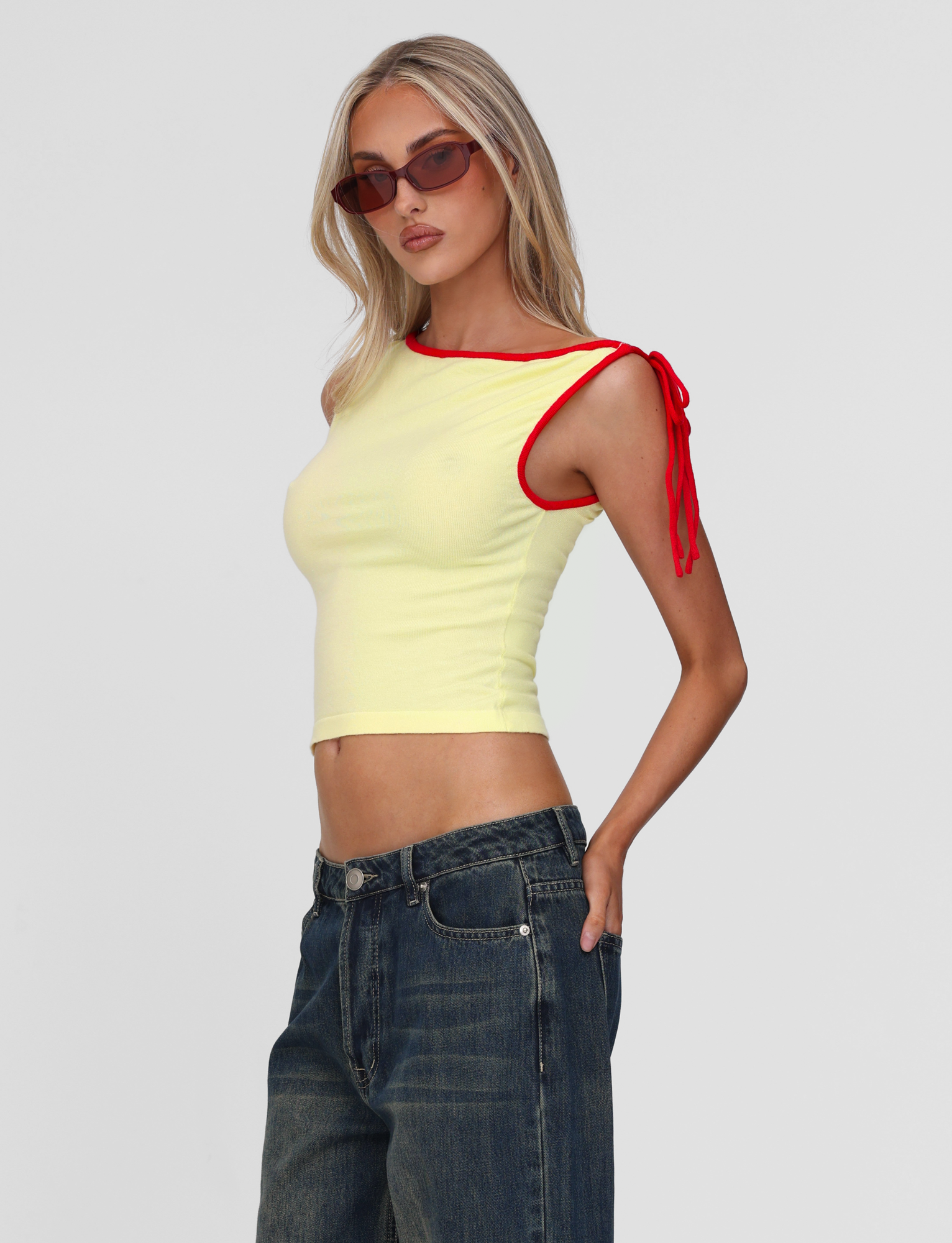 ALIRA TOP - YELLOW