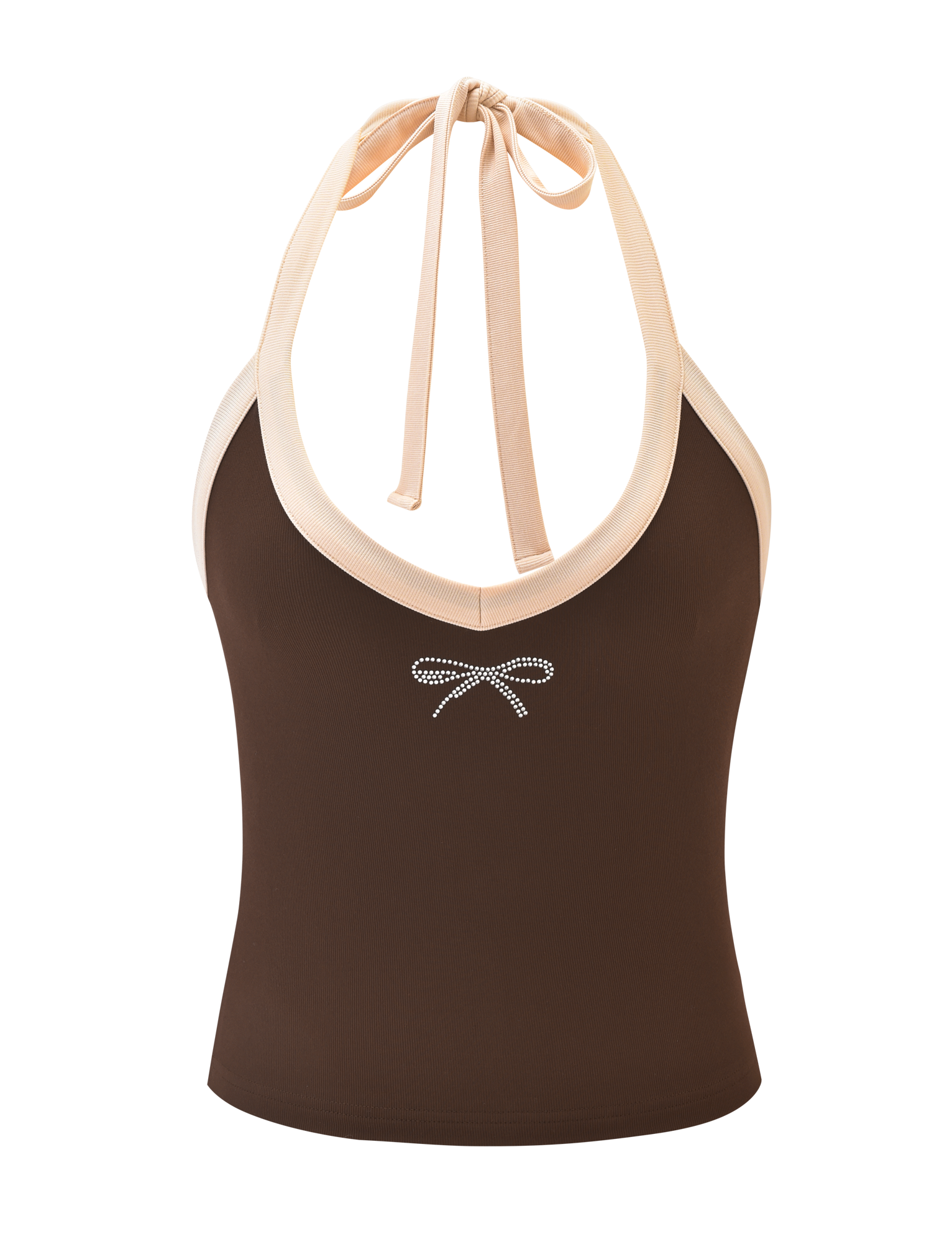 ALYSIA TOP - CHOCOLATE