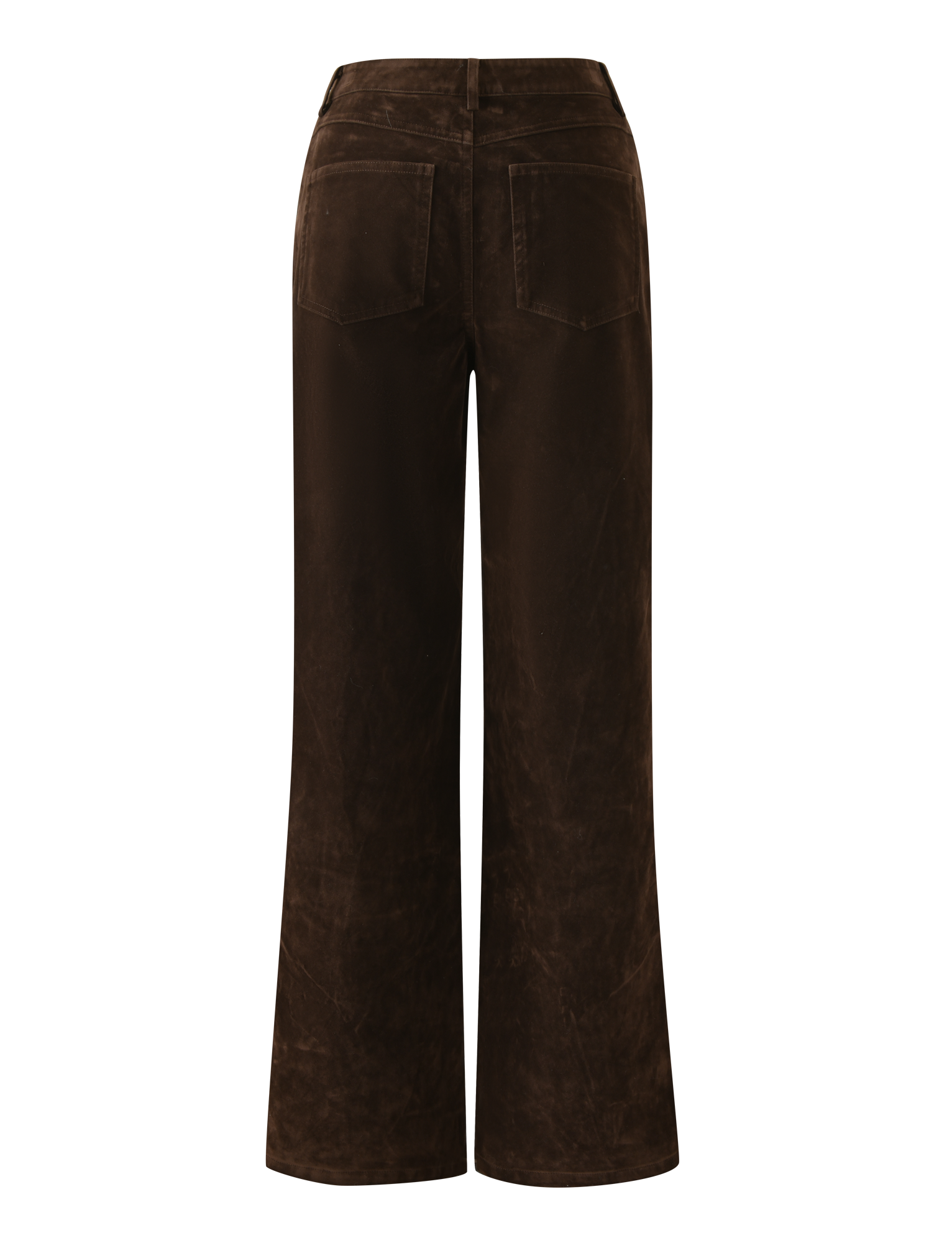 CAMELLIA PANT - CHOCOLATE SUEDE