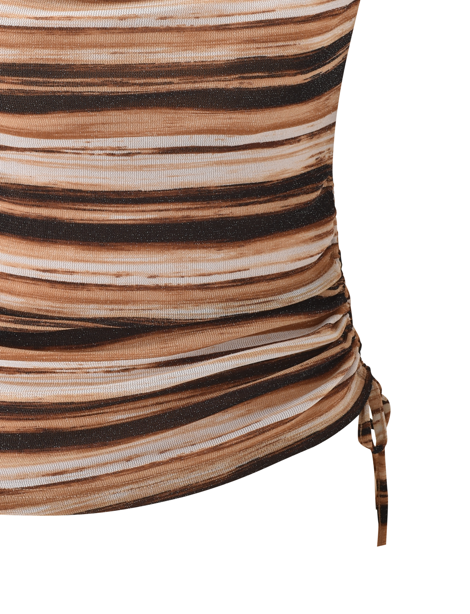 BRAELYN TOP - BROWN STRIPE