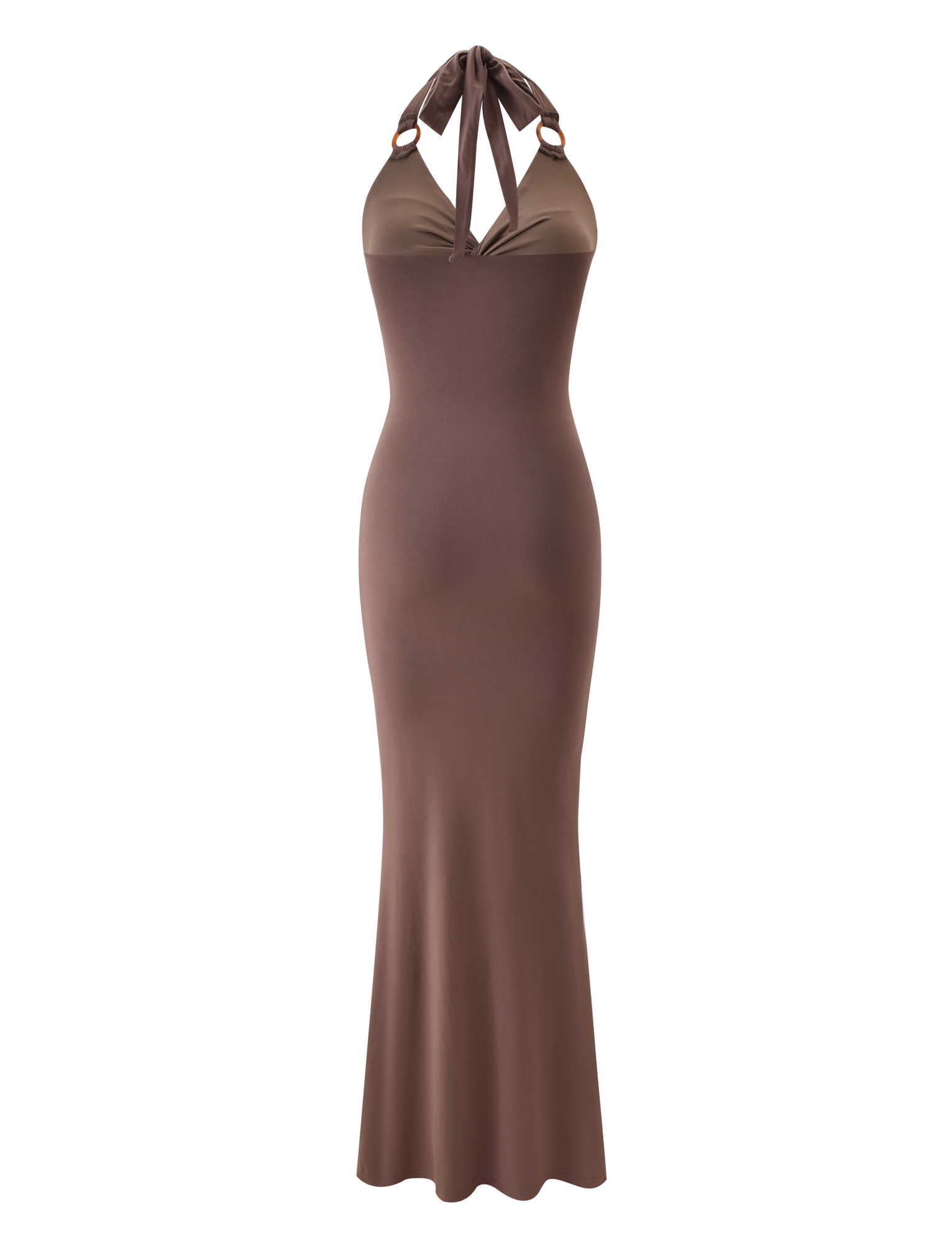 ZENEVA MAXI DRESS - MOCHA