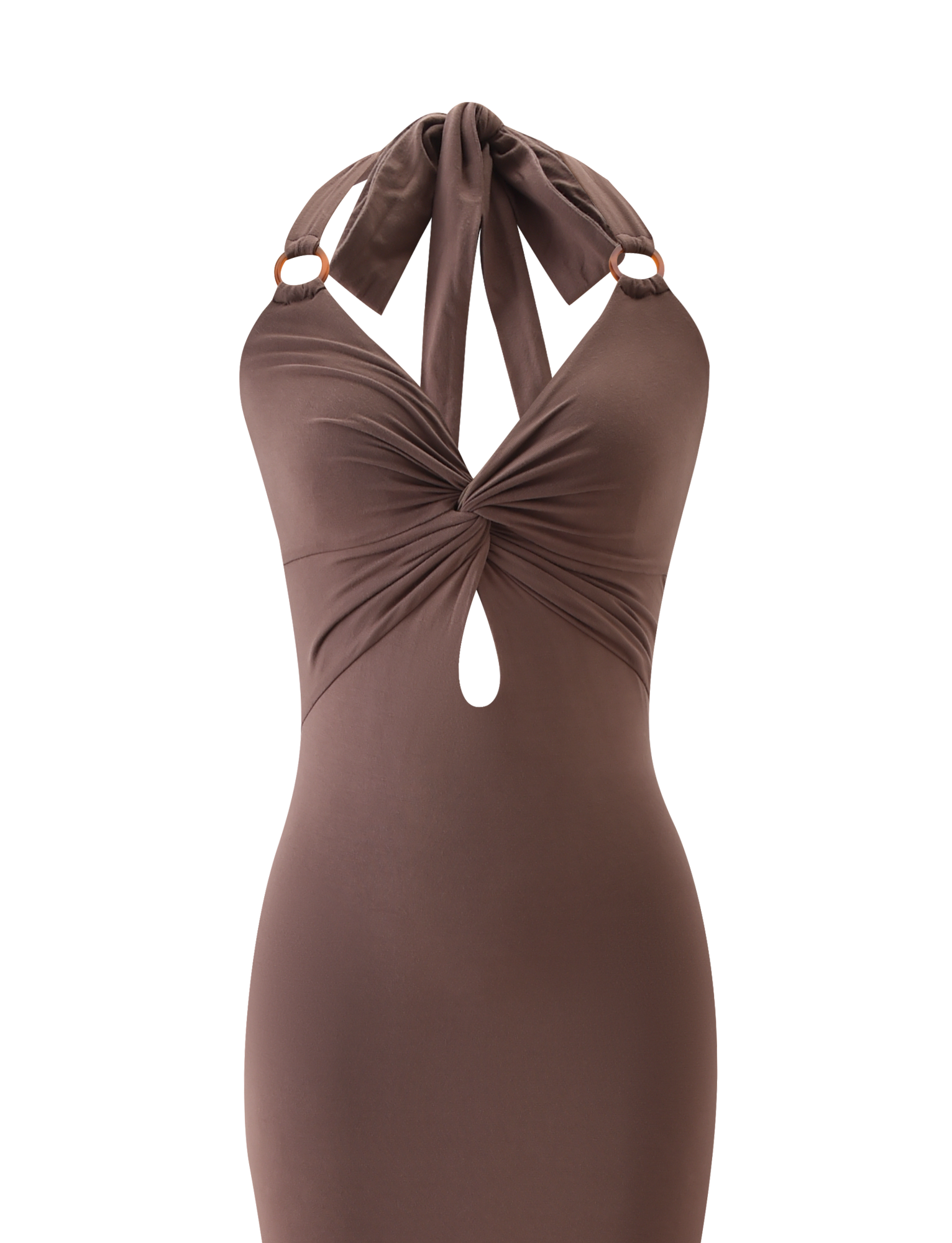 ZENEVA MAXI DRESS - MOCHA