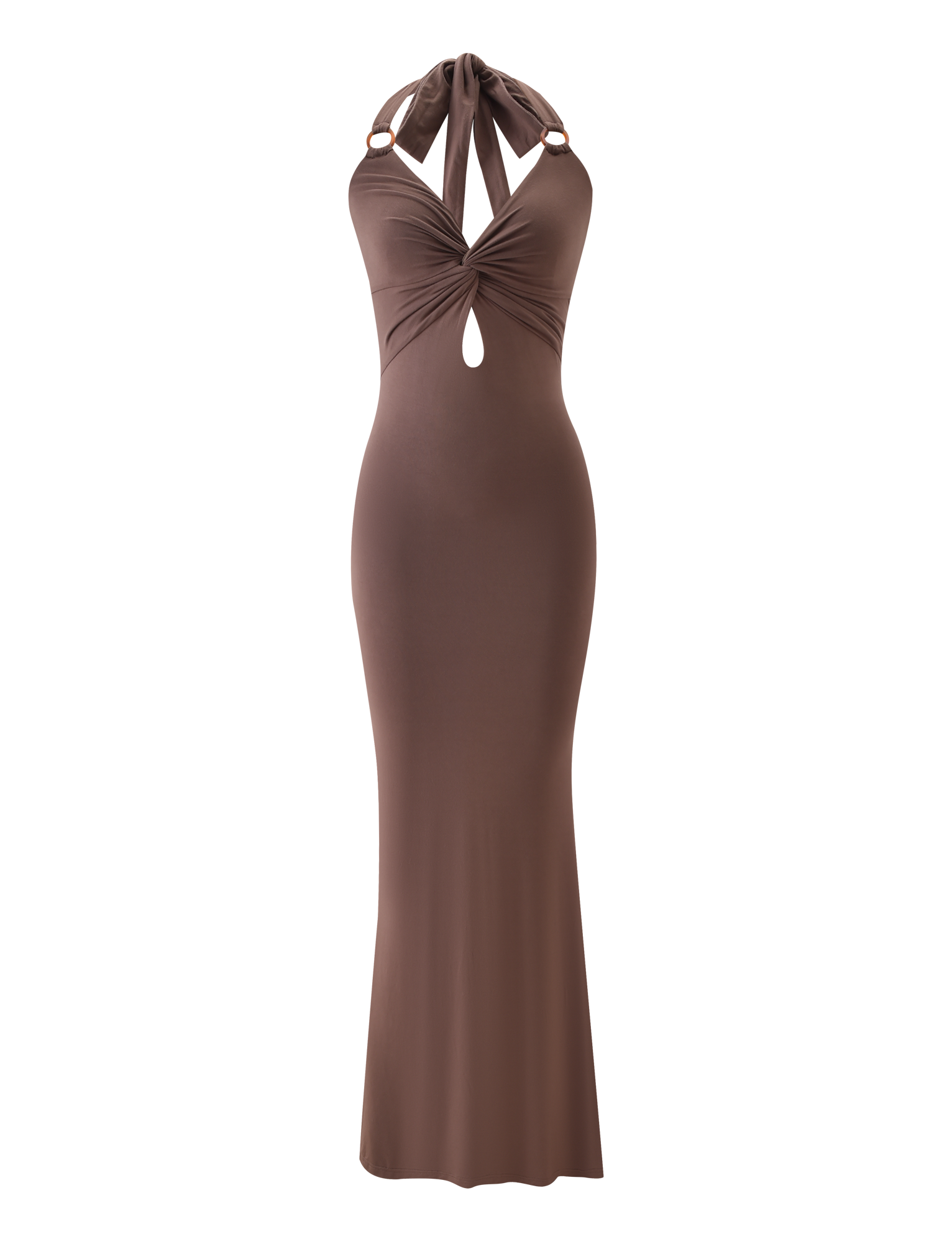 ZENEVA MAXI DRESS - MOCHA