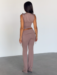 HALONA PANT - MOCHA