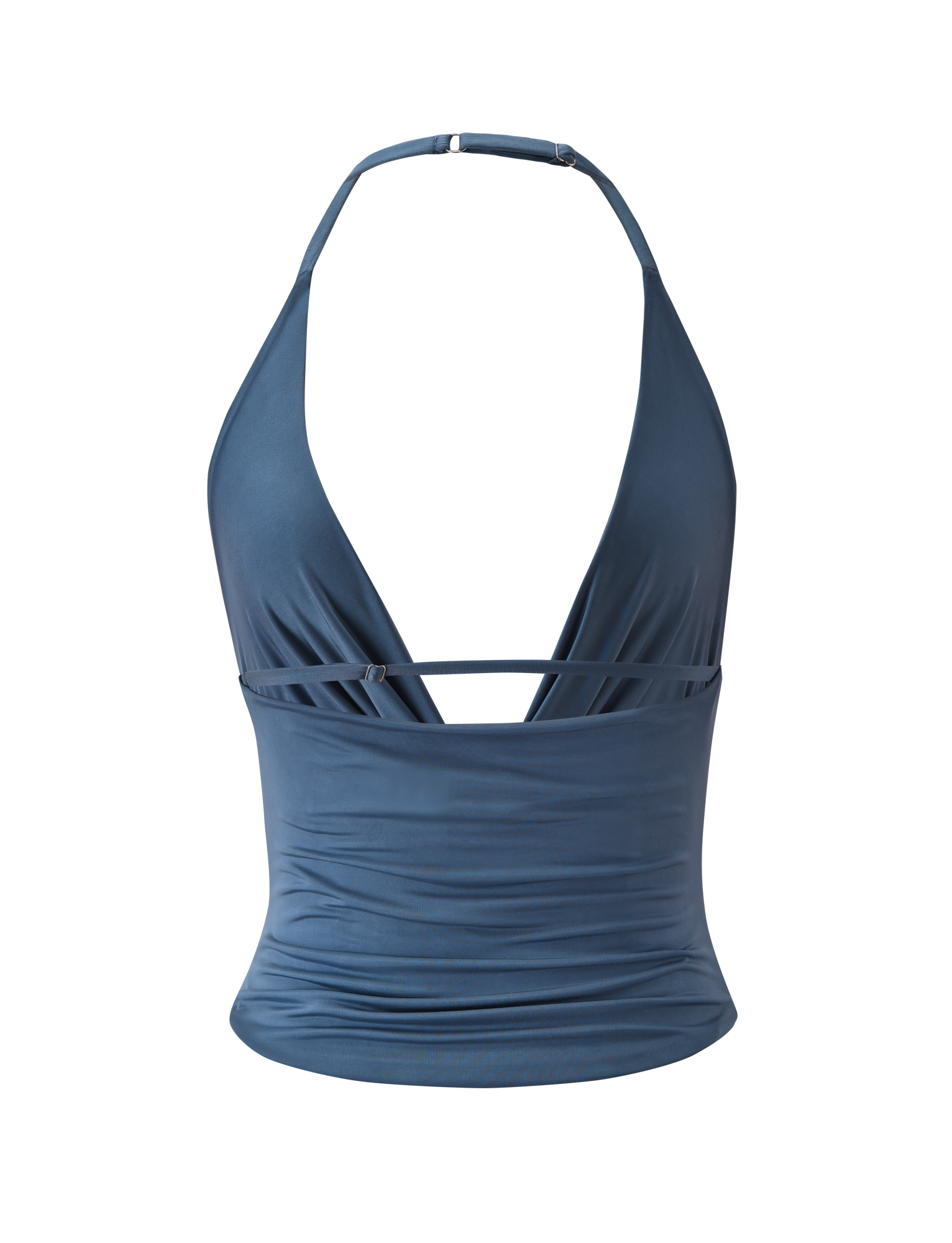 THARA TOP - SLATE BLUE