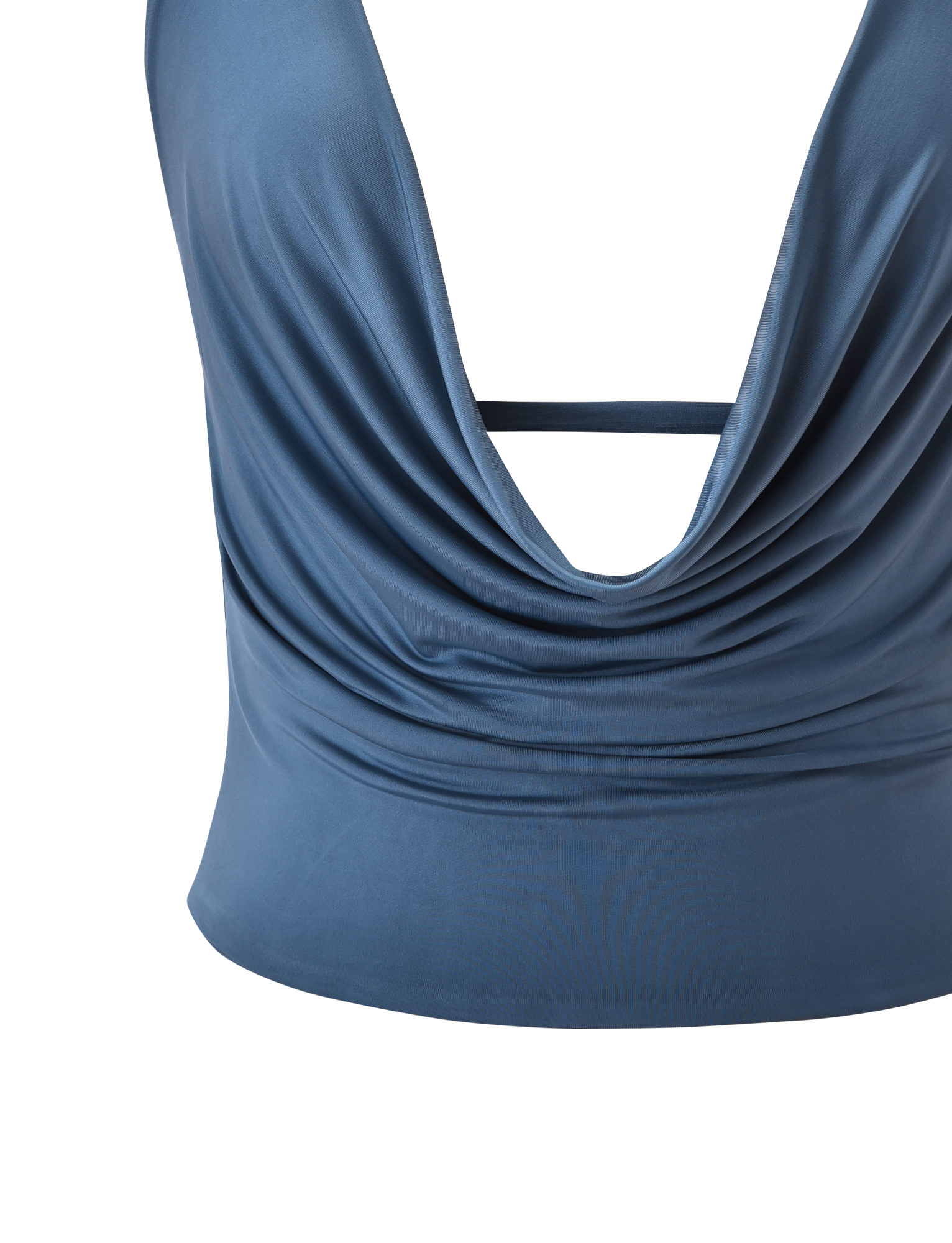 THARA TOP - SLATE BLUE