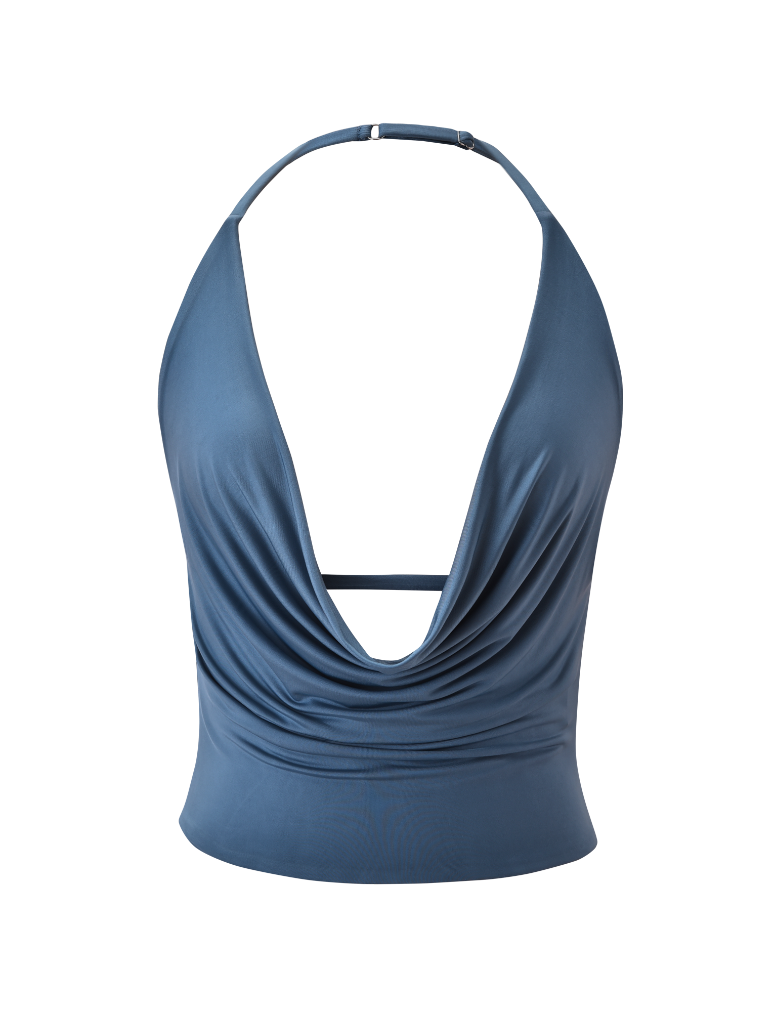 THARA TOP - SLATE BLUE