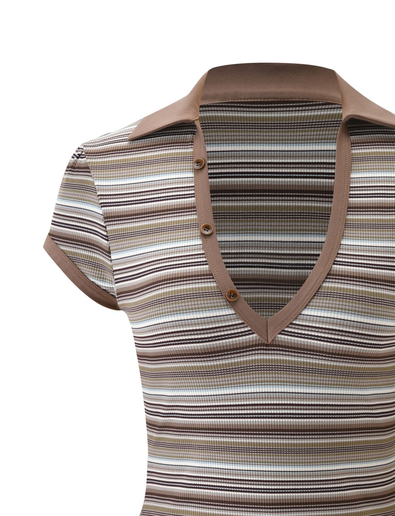 KAYDIN TOP - MULTISTRIPE