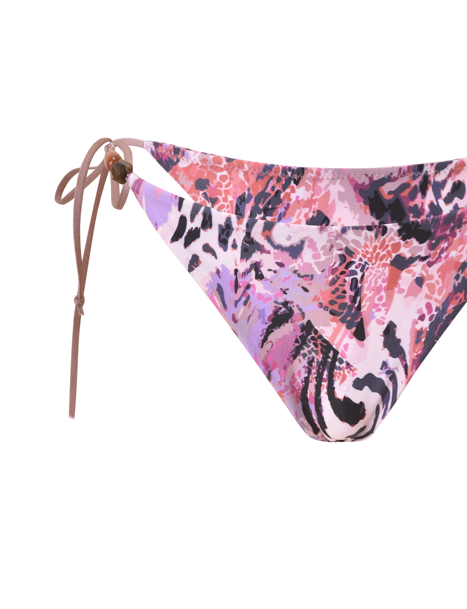 FINLEA BIKINI BOTTOM 2.0 - PURPLE ANIMAL SWIRL