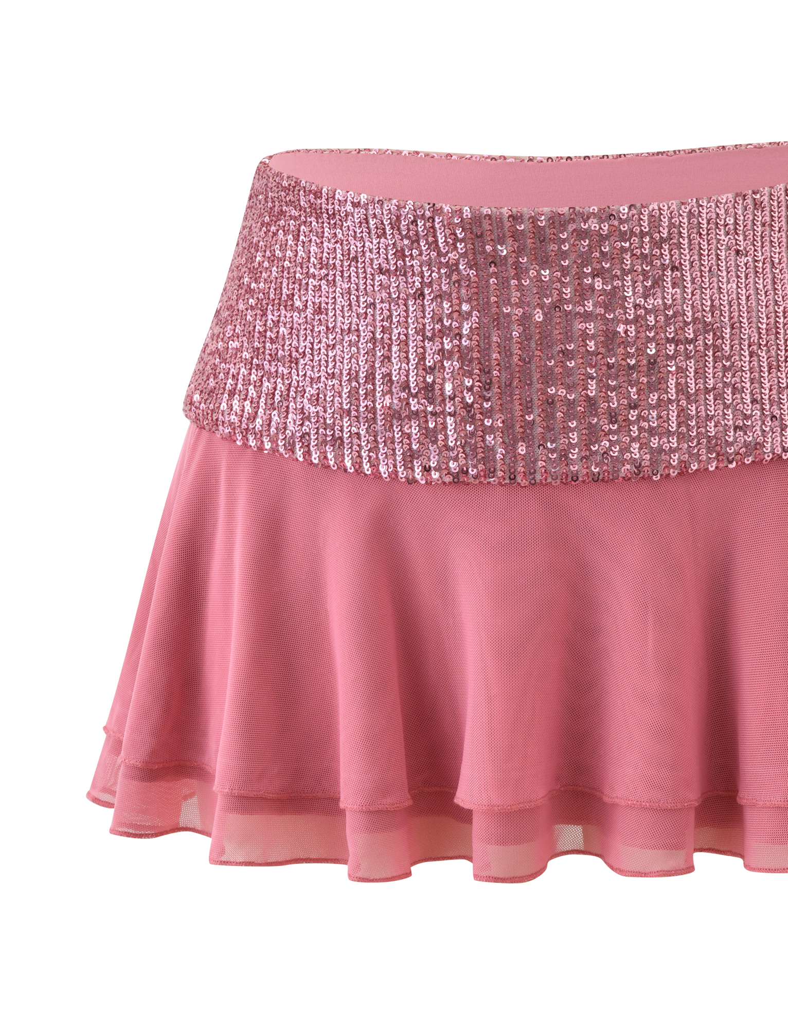 SYLA MINI SKIRT - ROSE