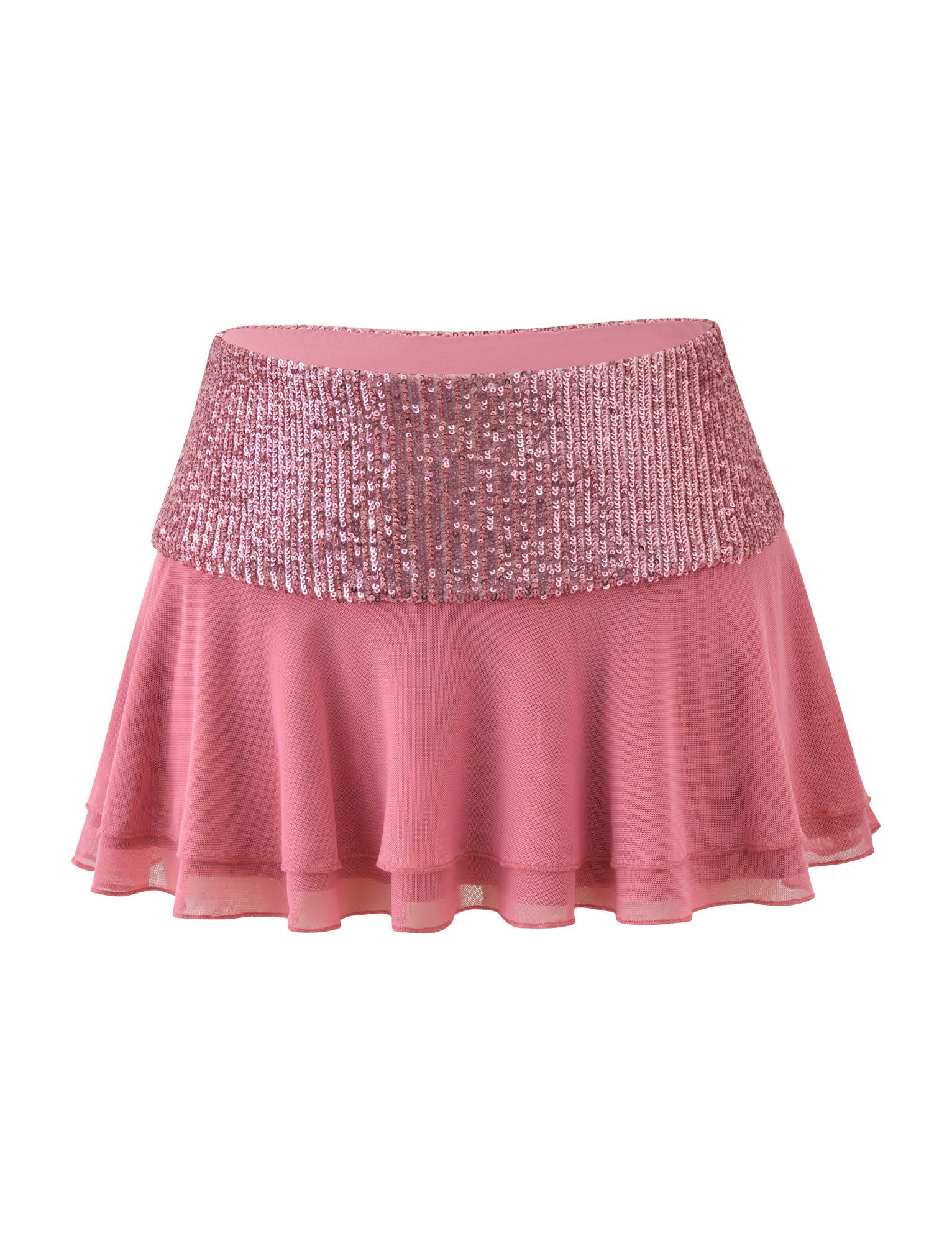 SYLA MINI SKIRT - ROSE