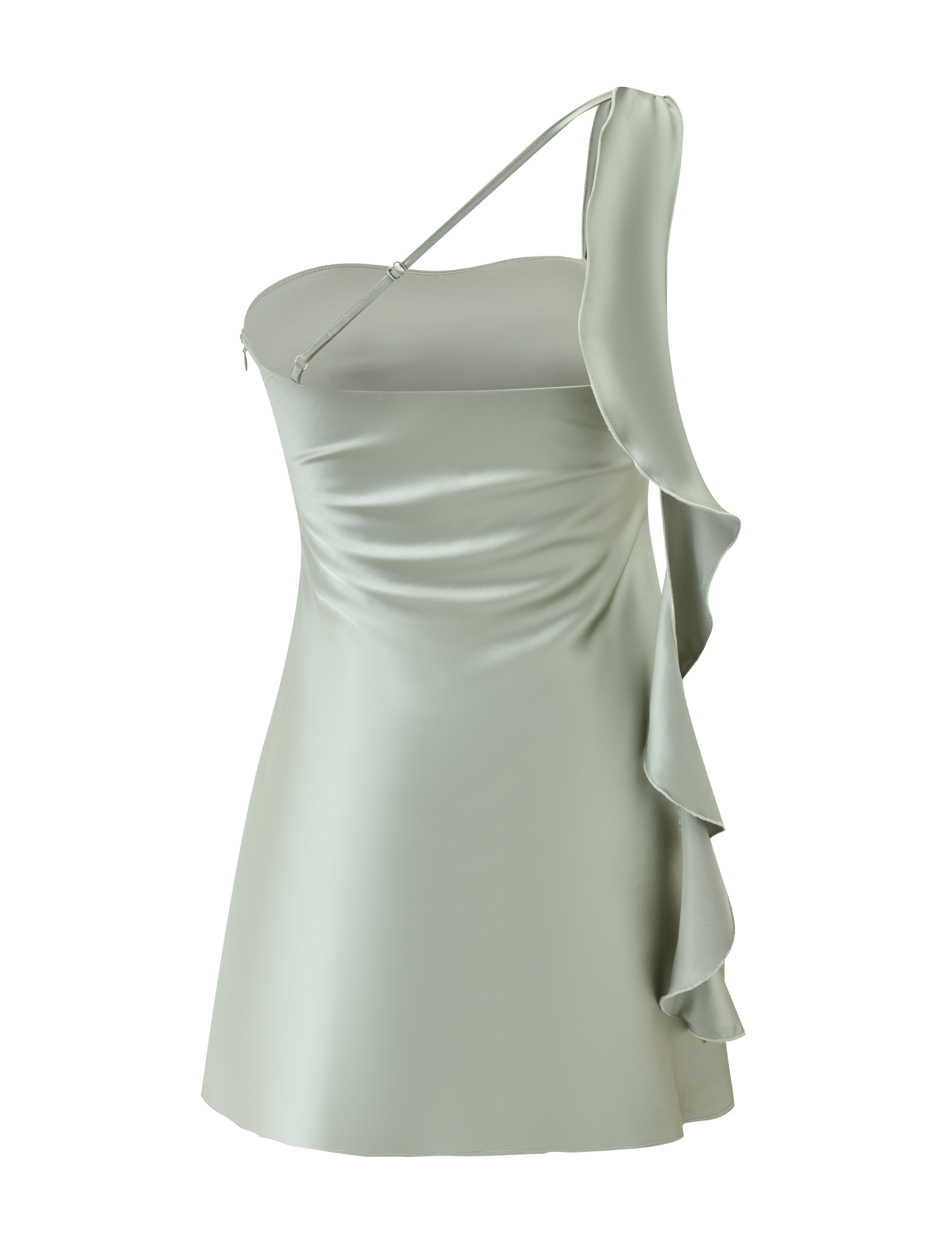 RAINEY MINI DRESS - PISTACHIO
