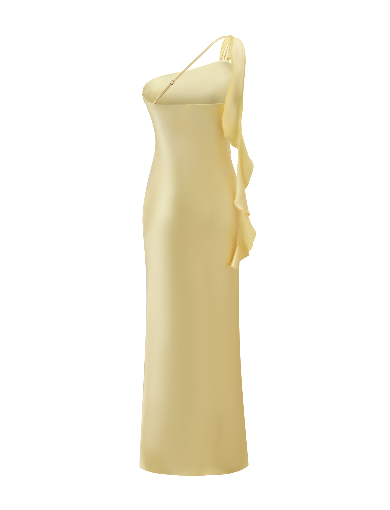 RAINEY MAXI DRESS - BUTTER YELLOW