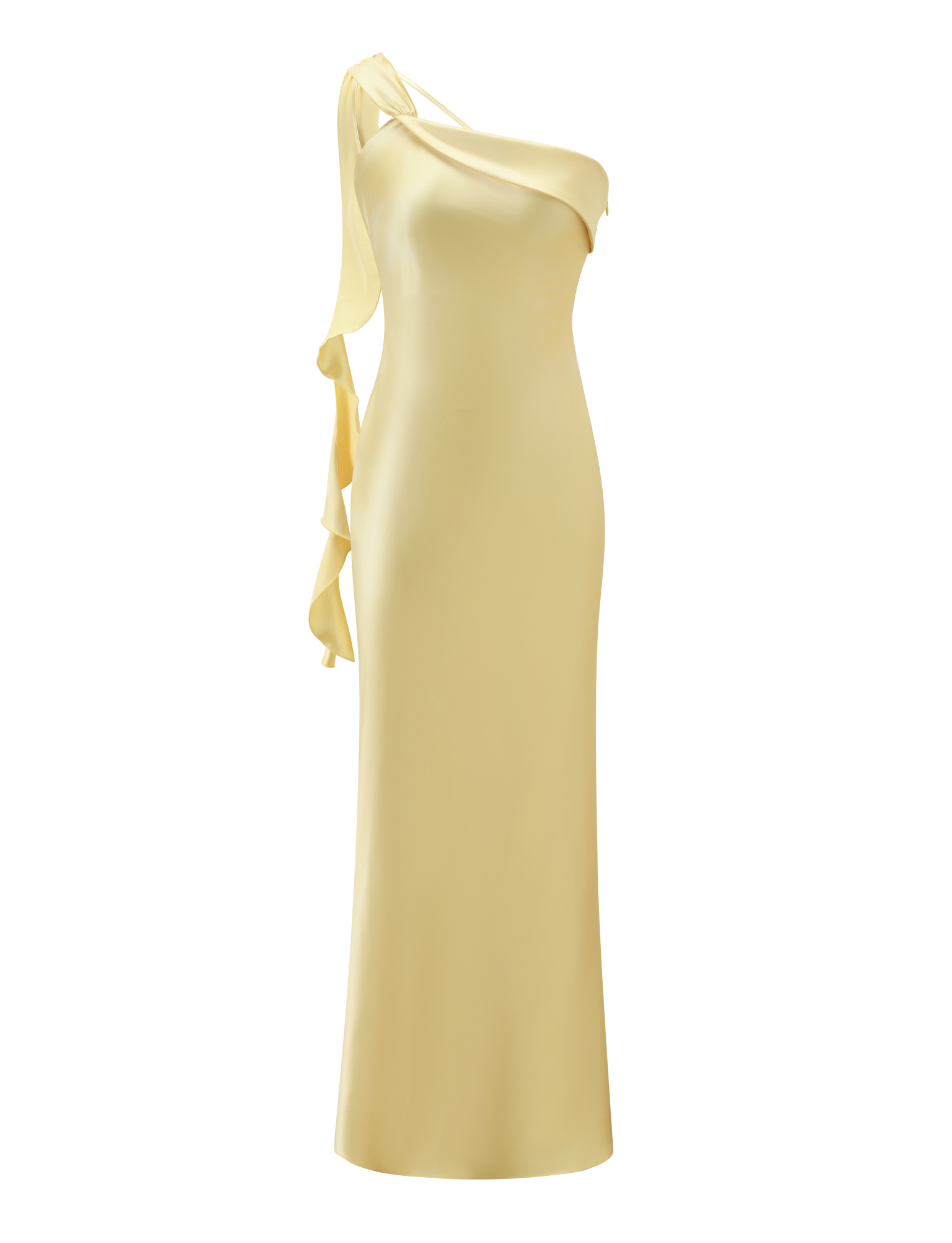 RAINEY MAXI DRESS - BUTTER YELLOW
